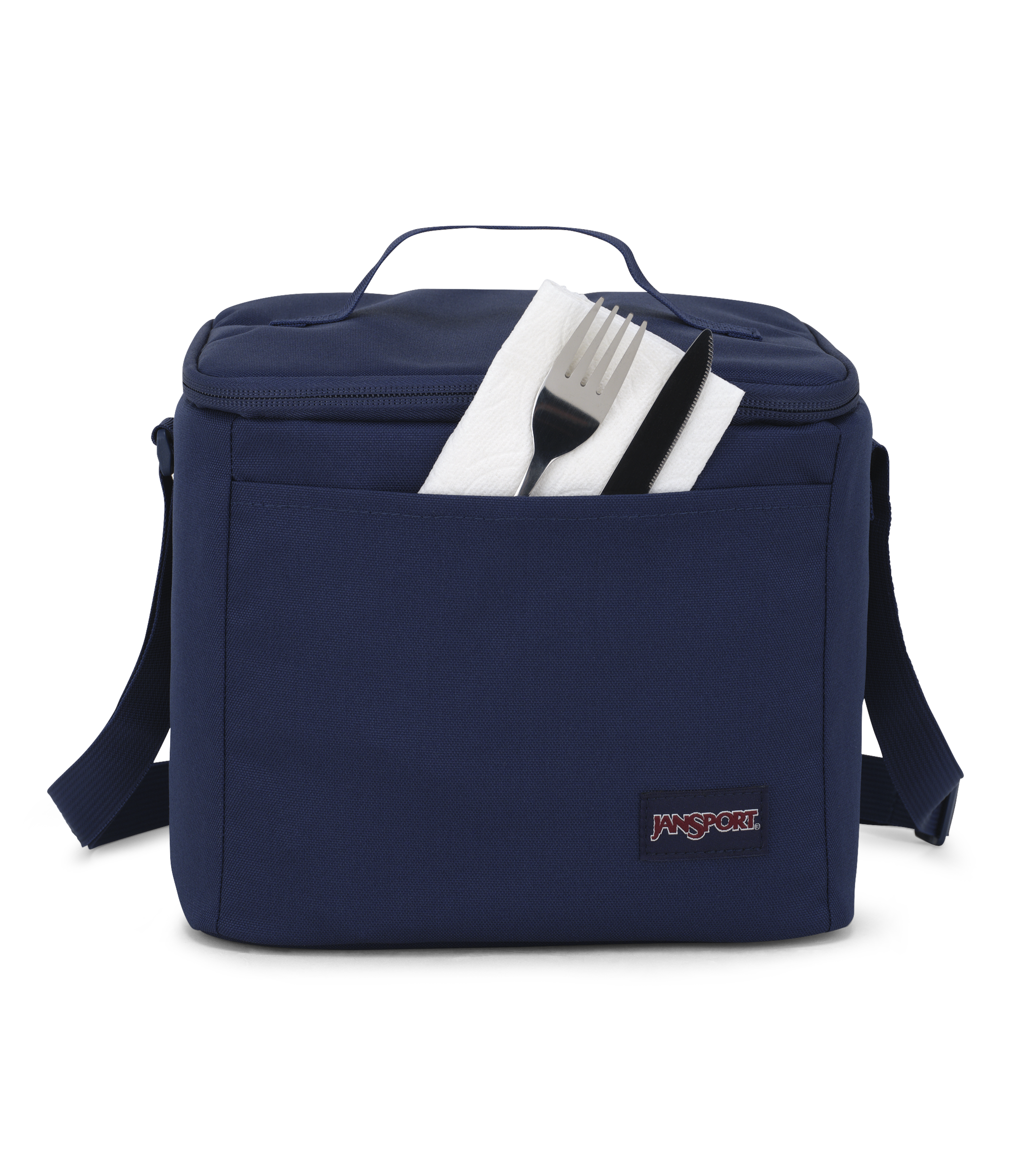 JanSport Super Snack in Navy — detail view 4