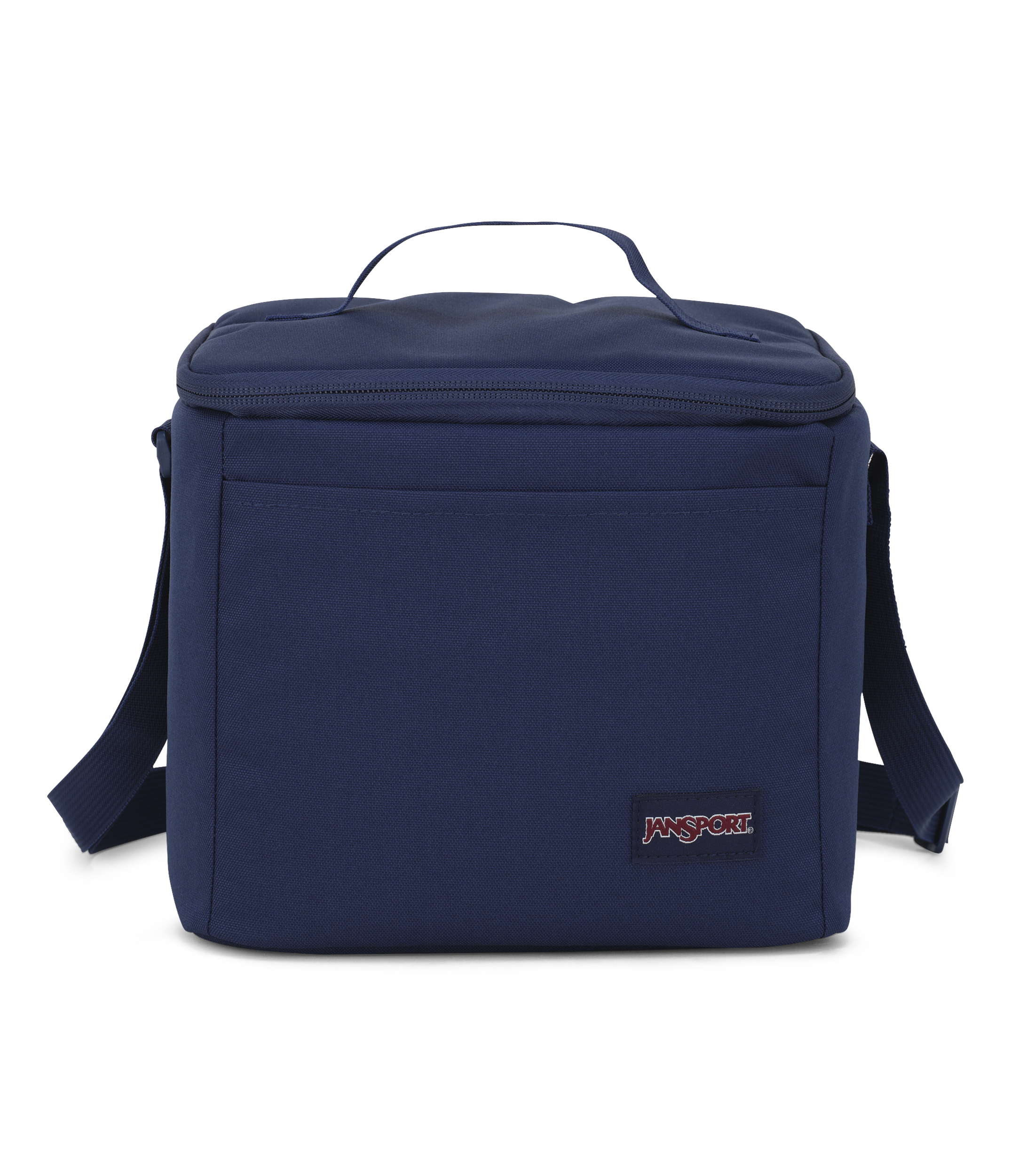 JanSport Super Snack in Navy — front view