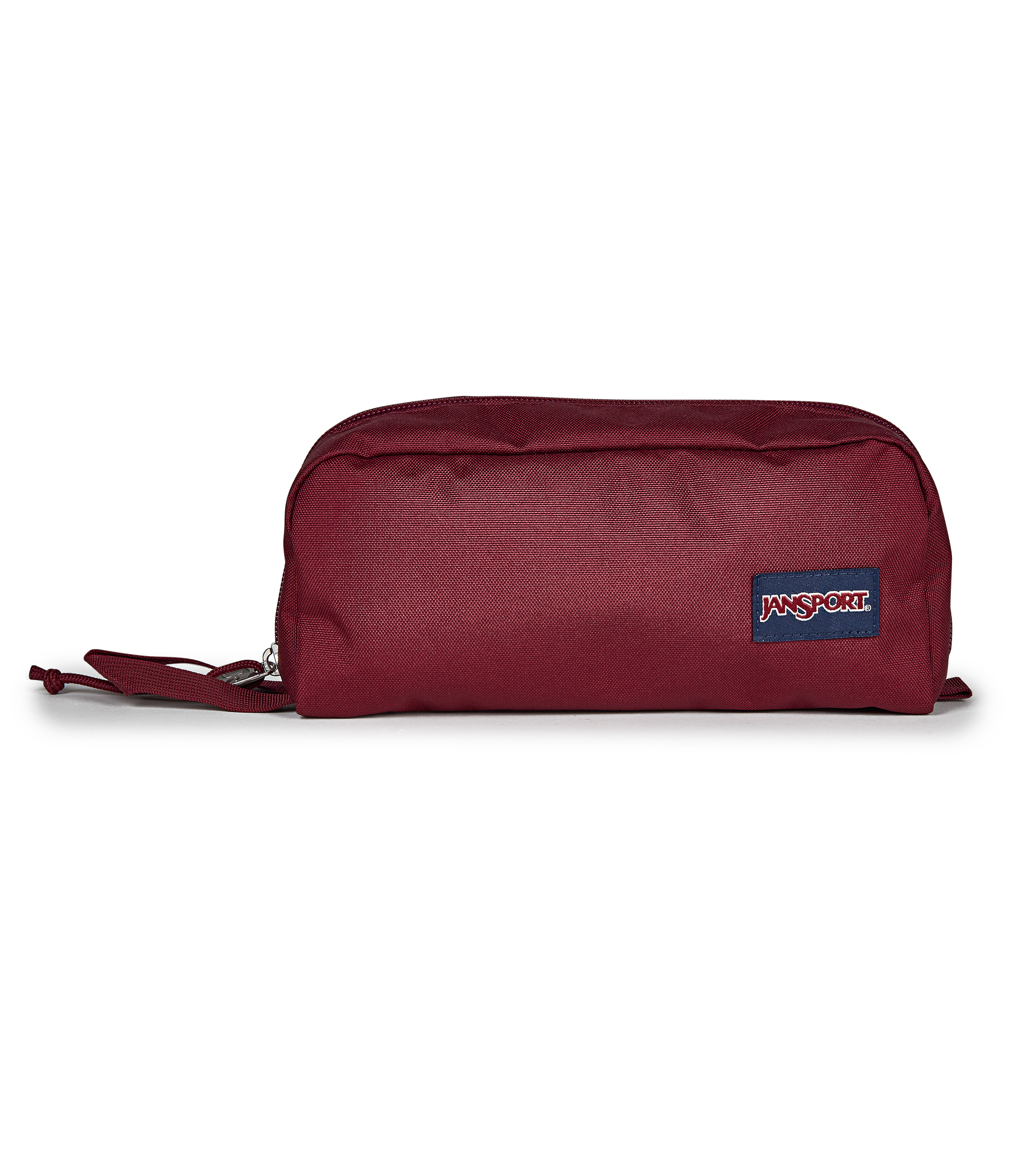JanSport Perfect Pouch in Cherry Lacquer — front view