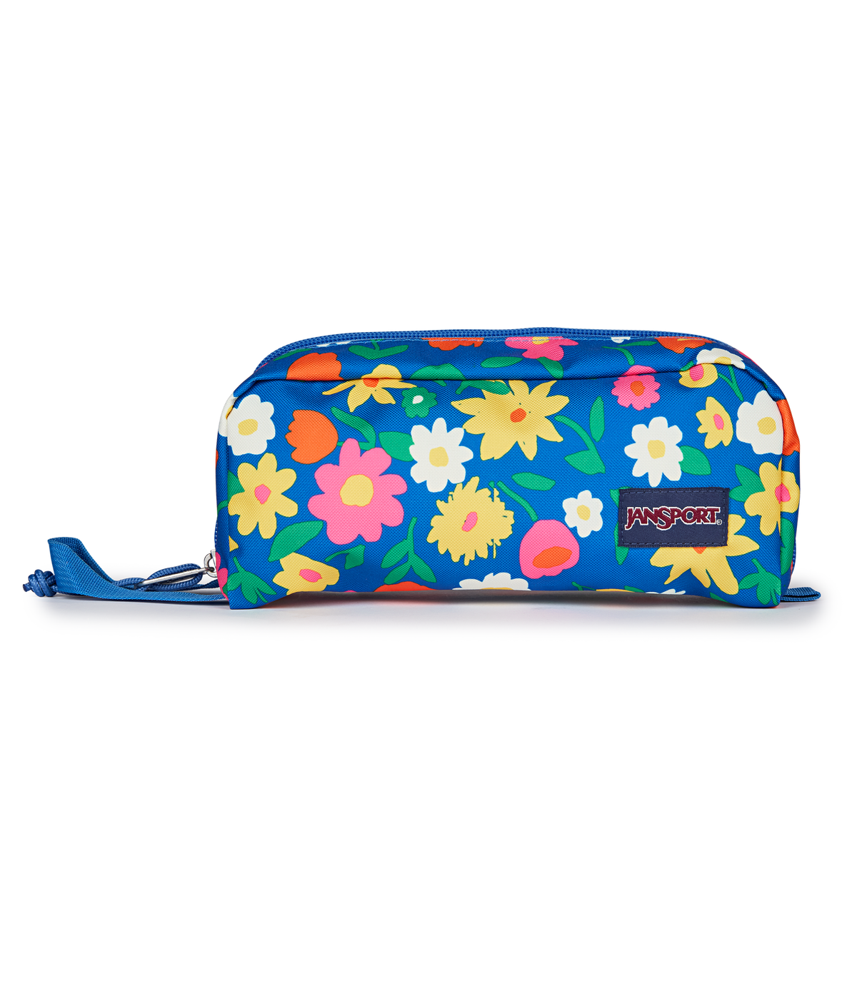 JanSport Perfect Pouch in Flower Market — front view # color_Flower Market