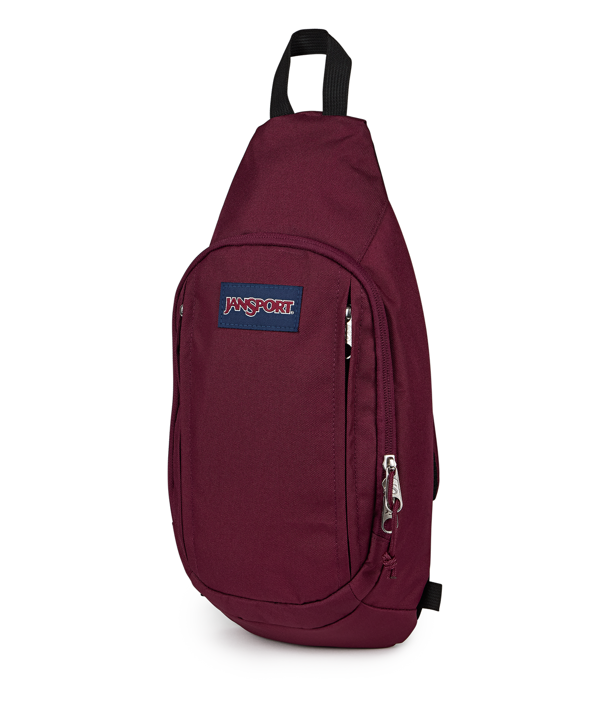 JanSport Move Sling Bag in Cherry Lacquer — side view