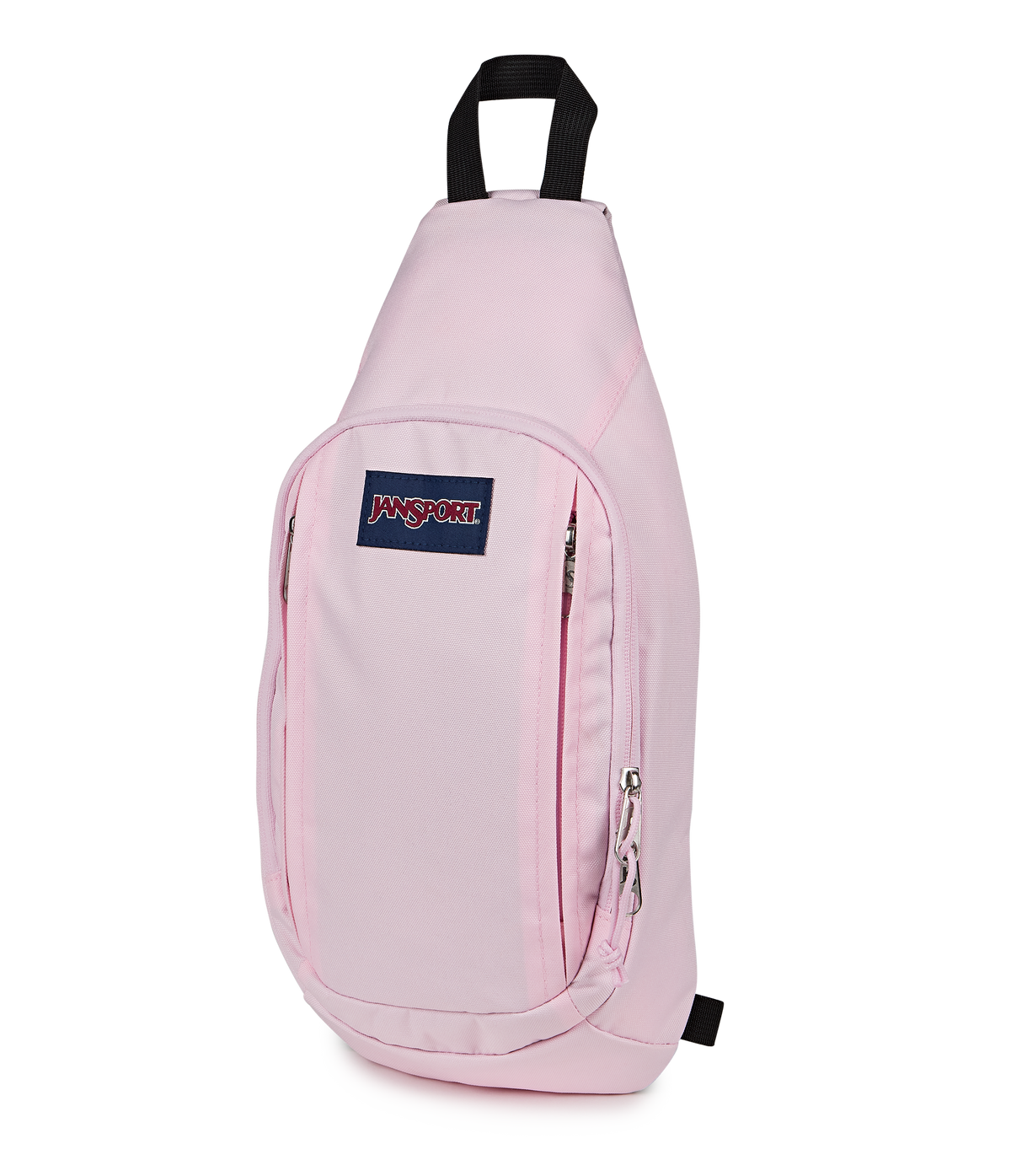 JanSport Move Sling Bag in Pink Ice — side view