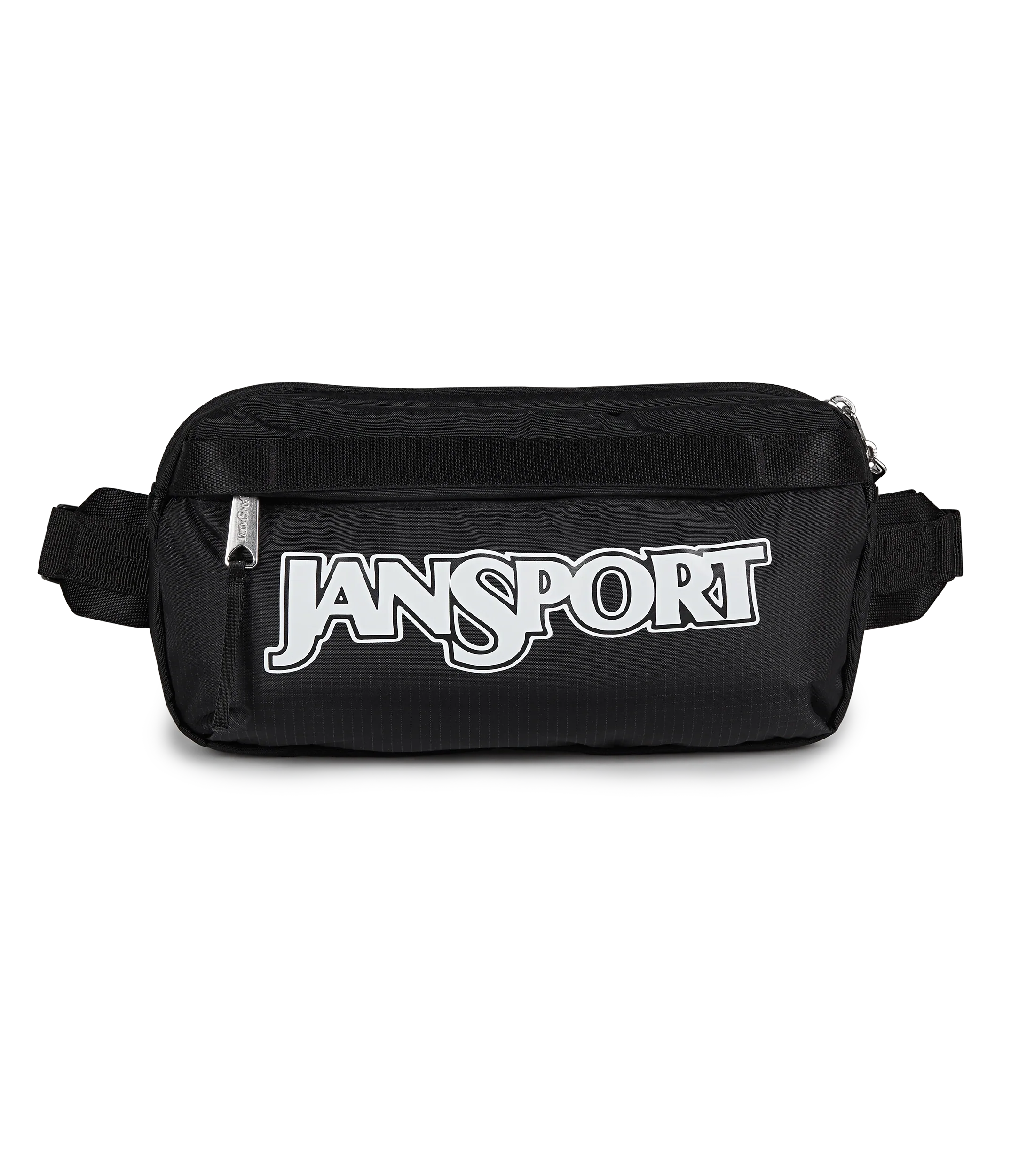 JanSport Washington Waistpack in Black — front view