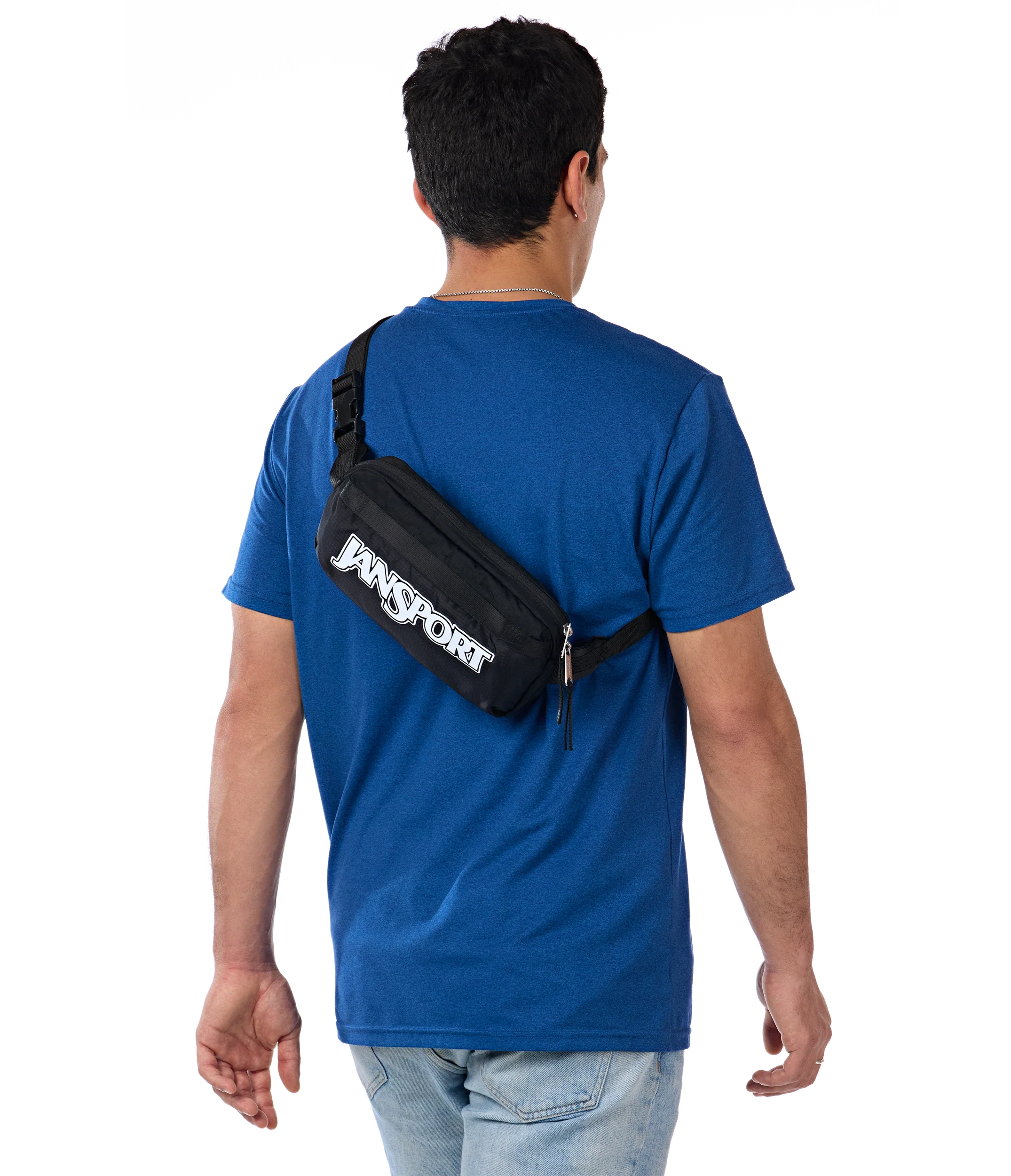 JanSport Washington Waistpack in Black — angle view 3