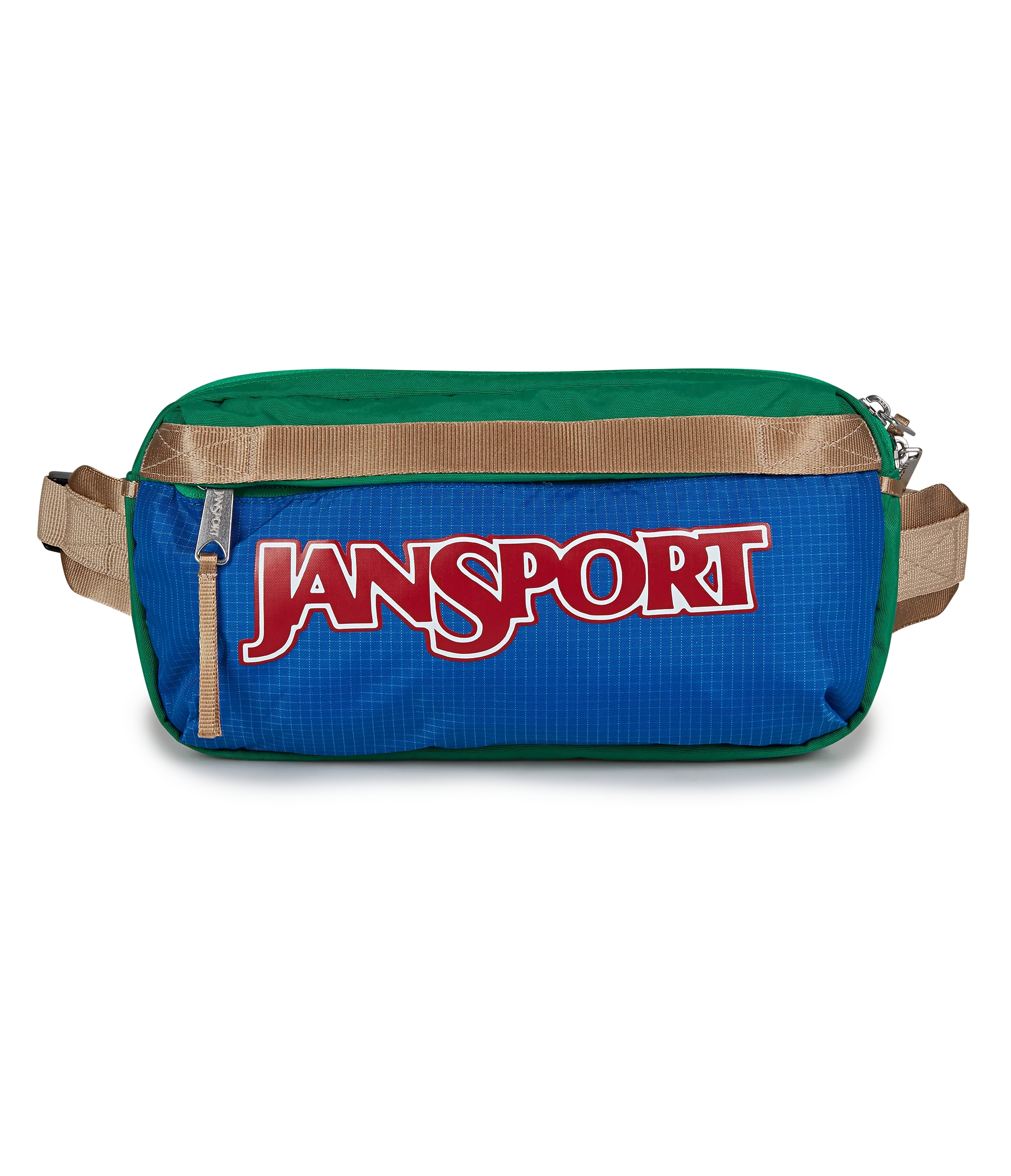 JanSport Washington Waistpack in Jelly Kelly — front view