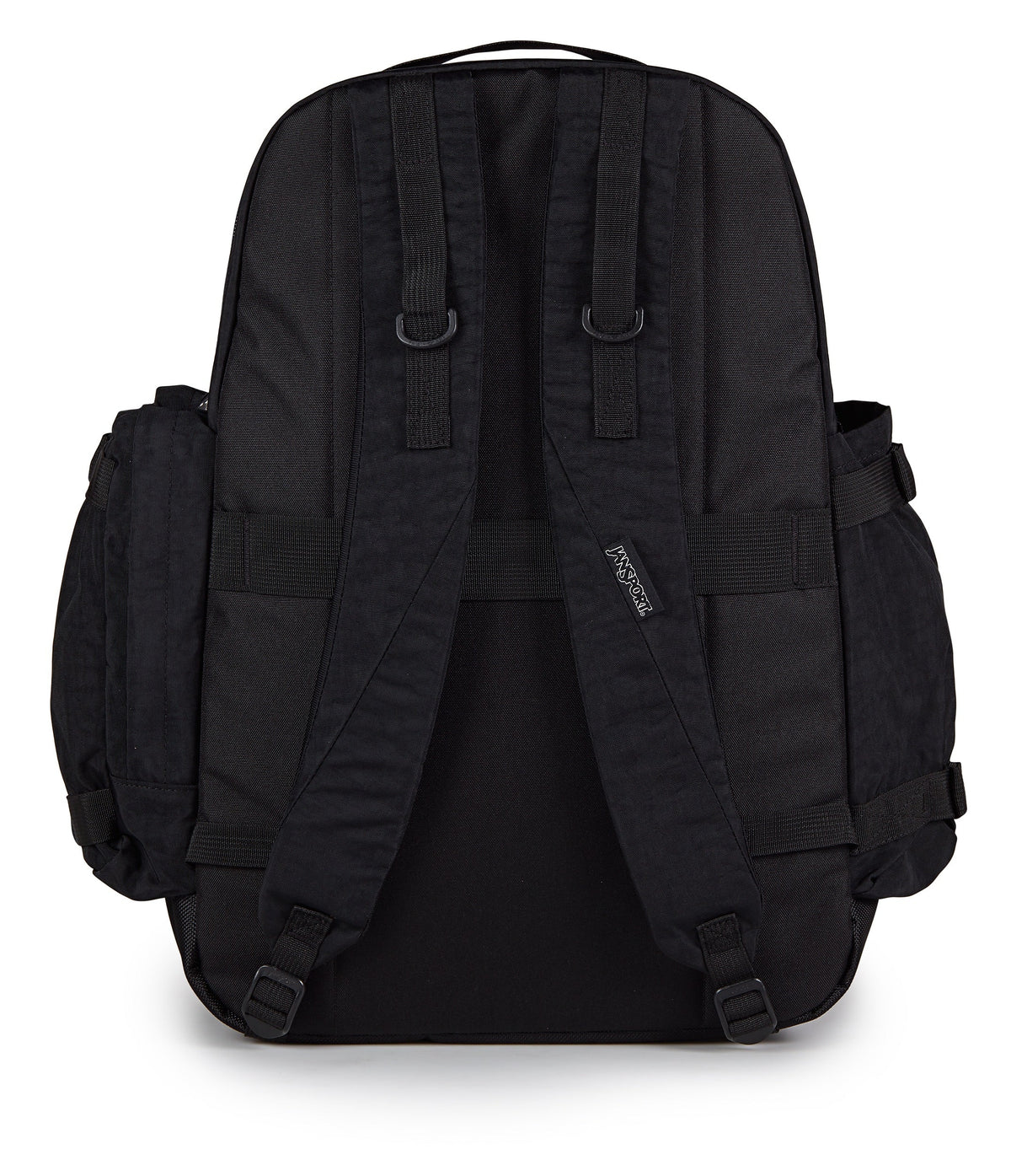 Jansport Seattle Pack Retro Series in Black — back view