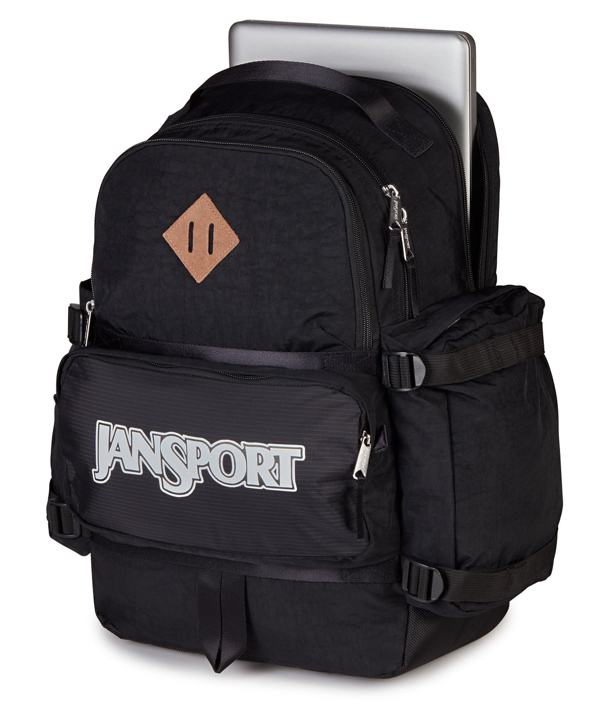 Jansport Seattle Pack Retro Series in Black — detail view 2