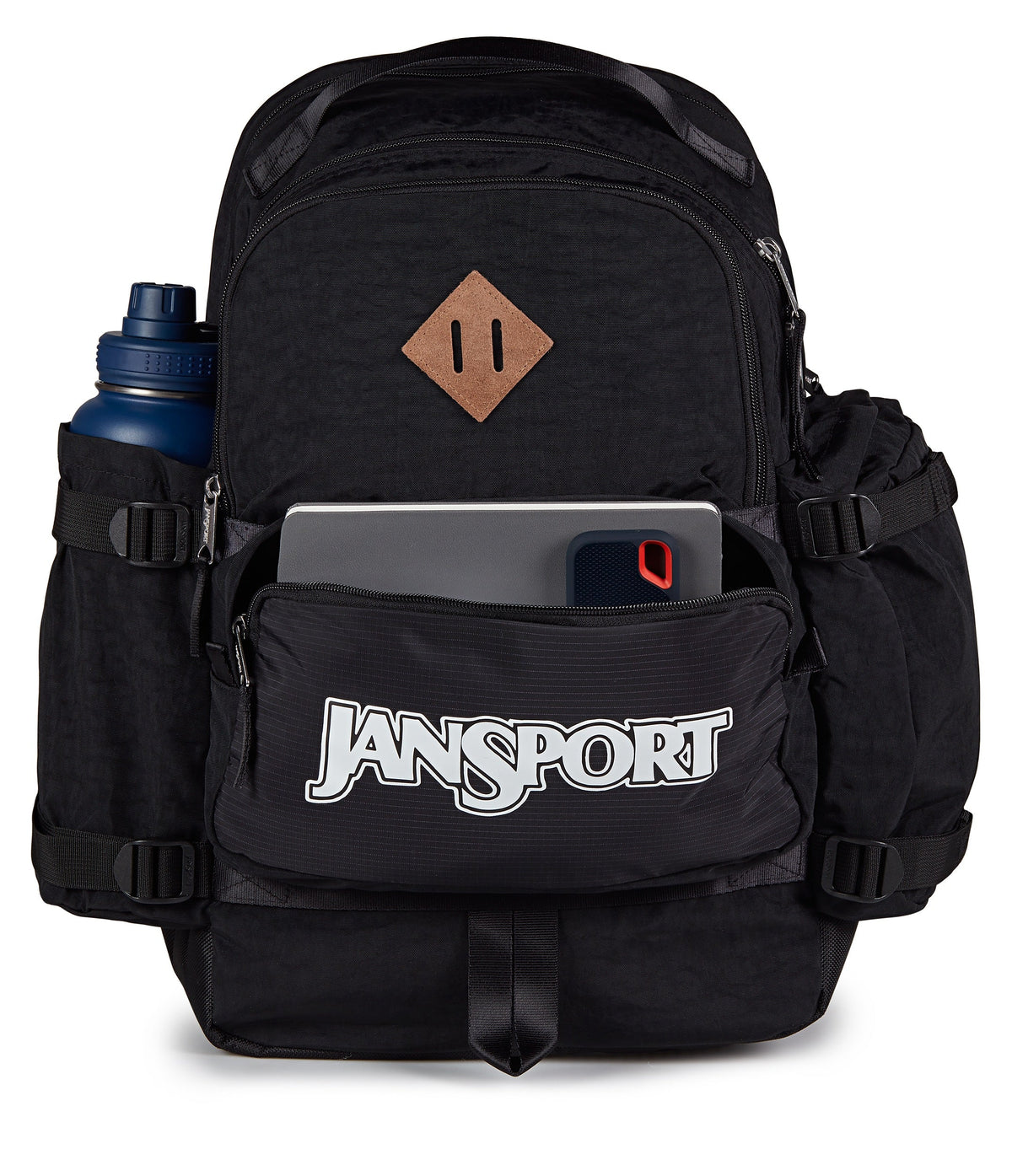 Jansport Seattle Pack Retro Series in Black — detail view 4