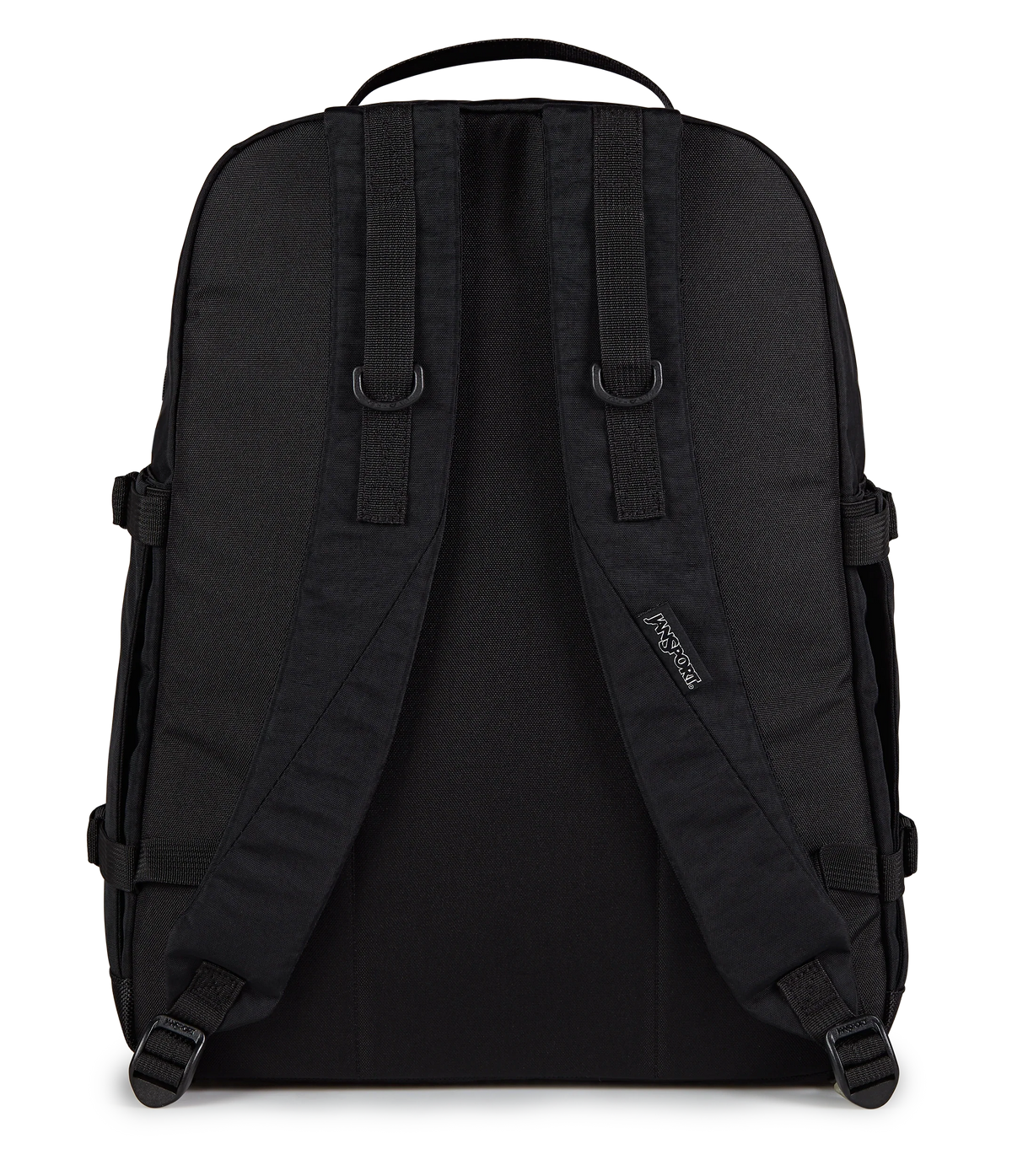 Jansport Small Seattle Pack Retro Series in Black — back view