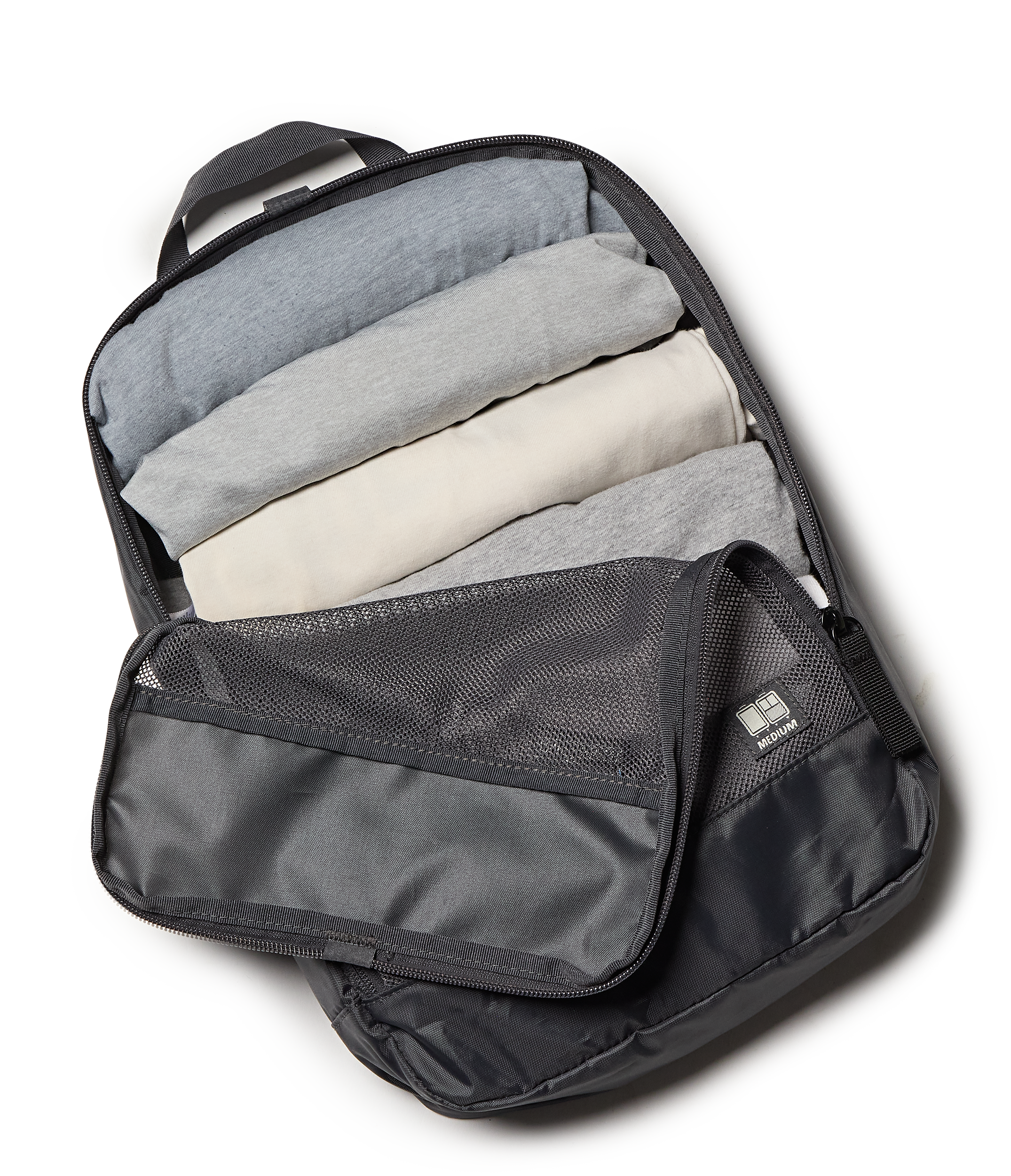 JanSport Good Latitude Packing Cubes in Smokey Grit — detail view 5