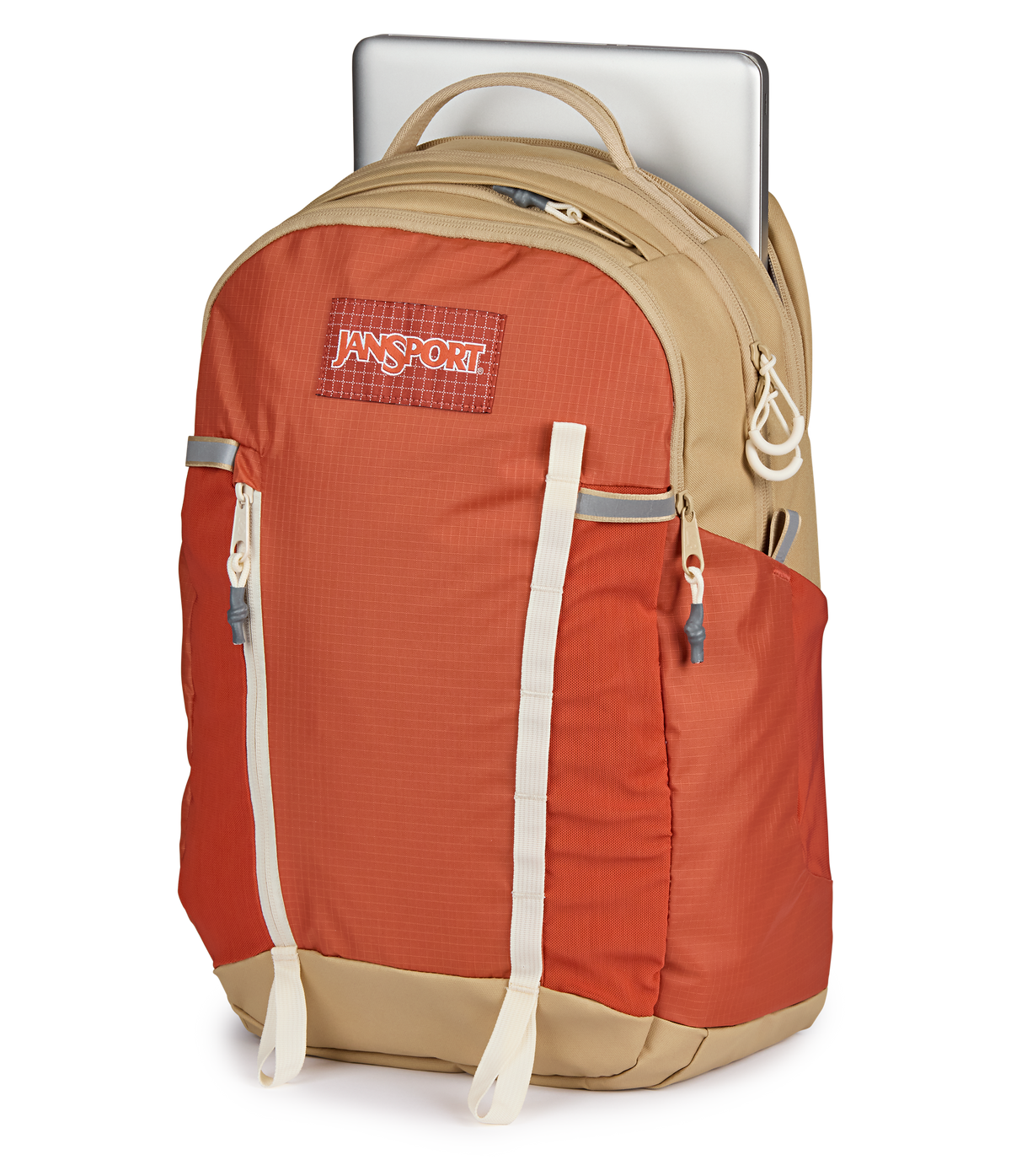 Jansport All Around Pack 28L in Dune Red — detail view 2