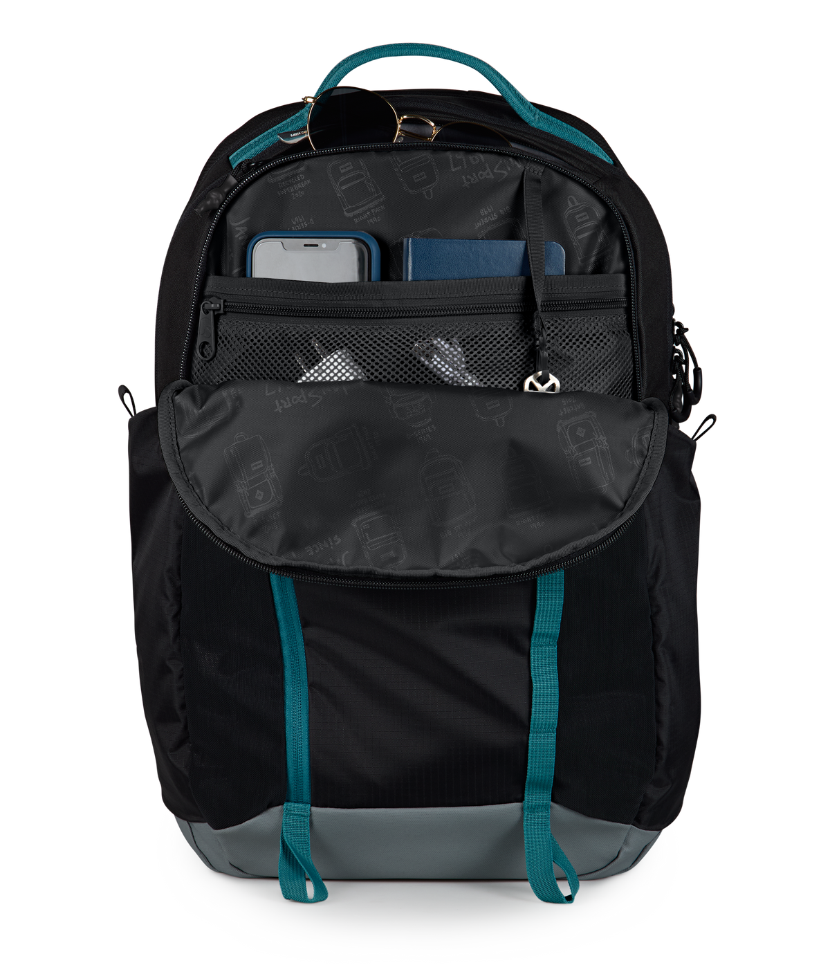 Jansport All Around Pack 28L in Smokey Grit — detail view 3