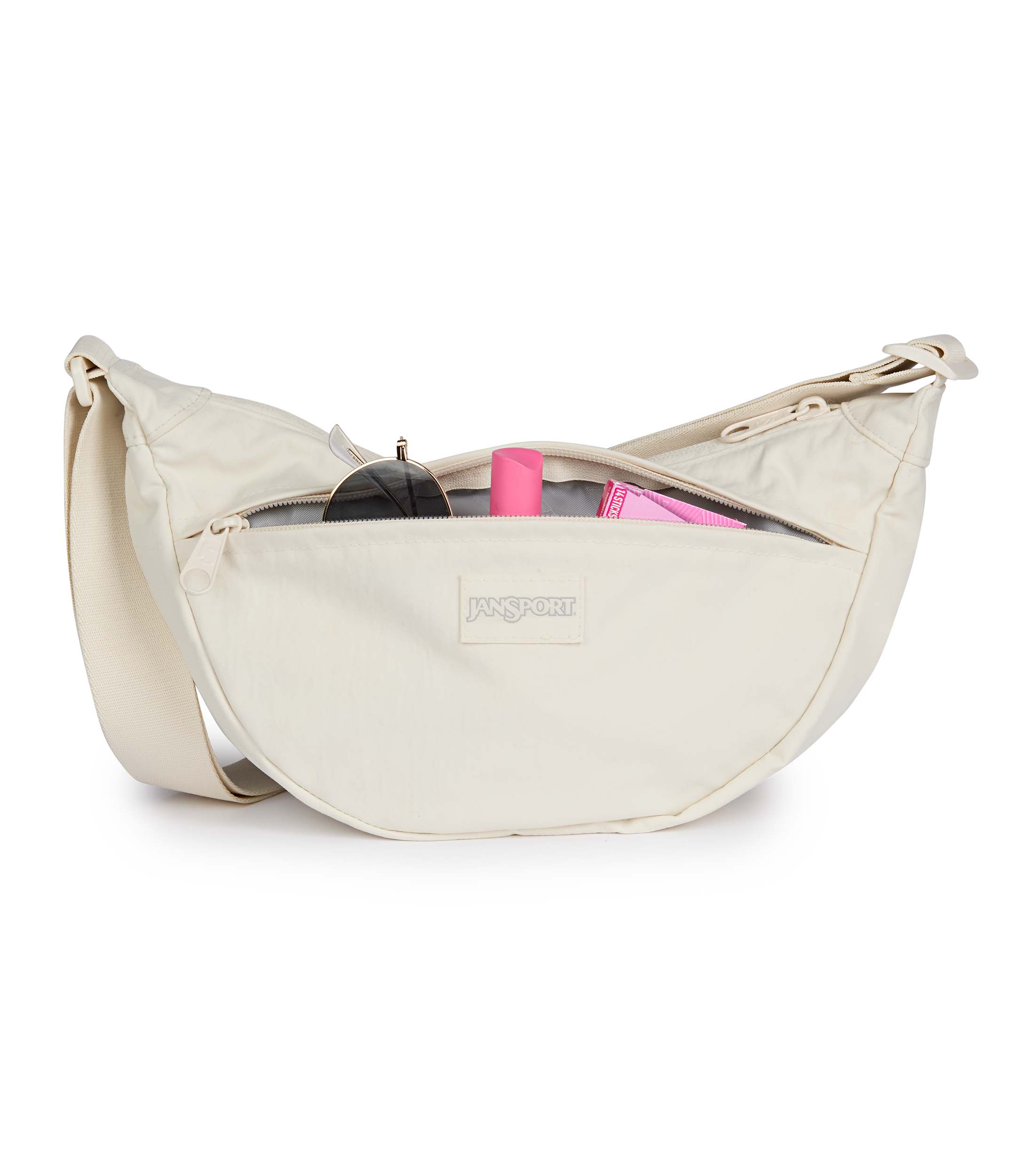 JanSport Unphased Crossbody Small in Moon Flower — detail view 3