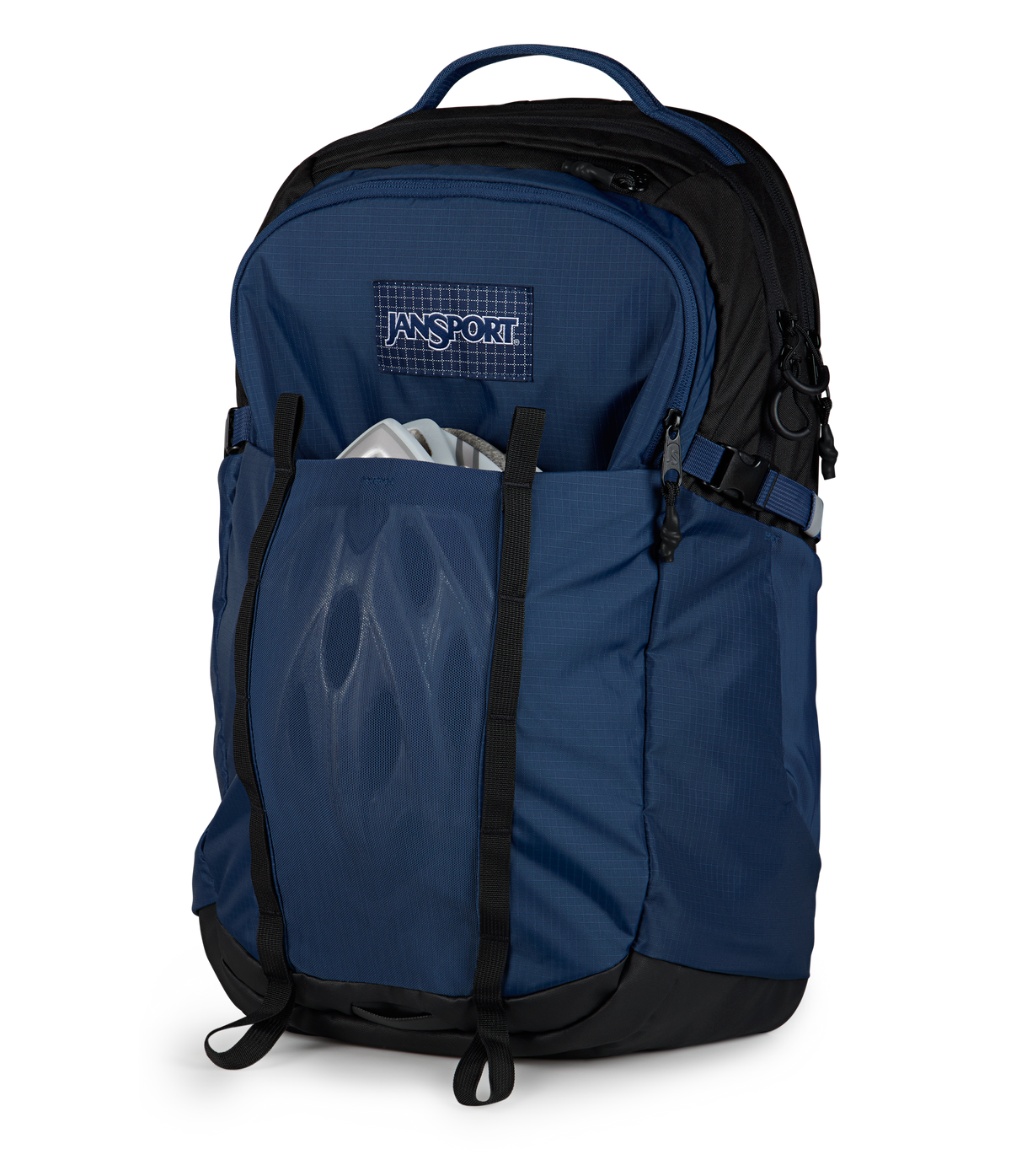 Jansport All Around Pack 34L in Navy — detail view 3