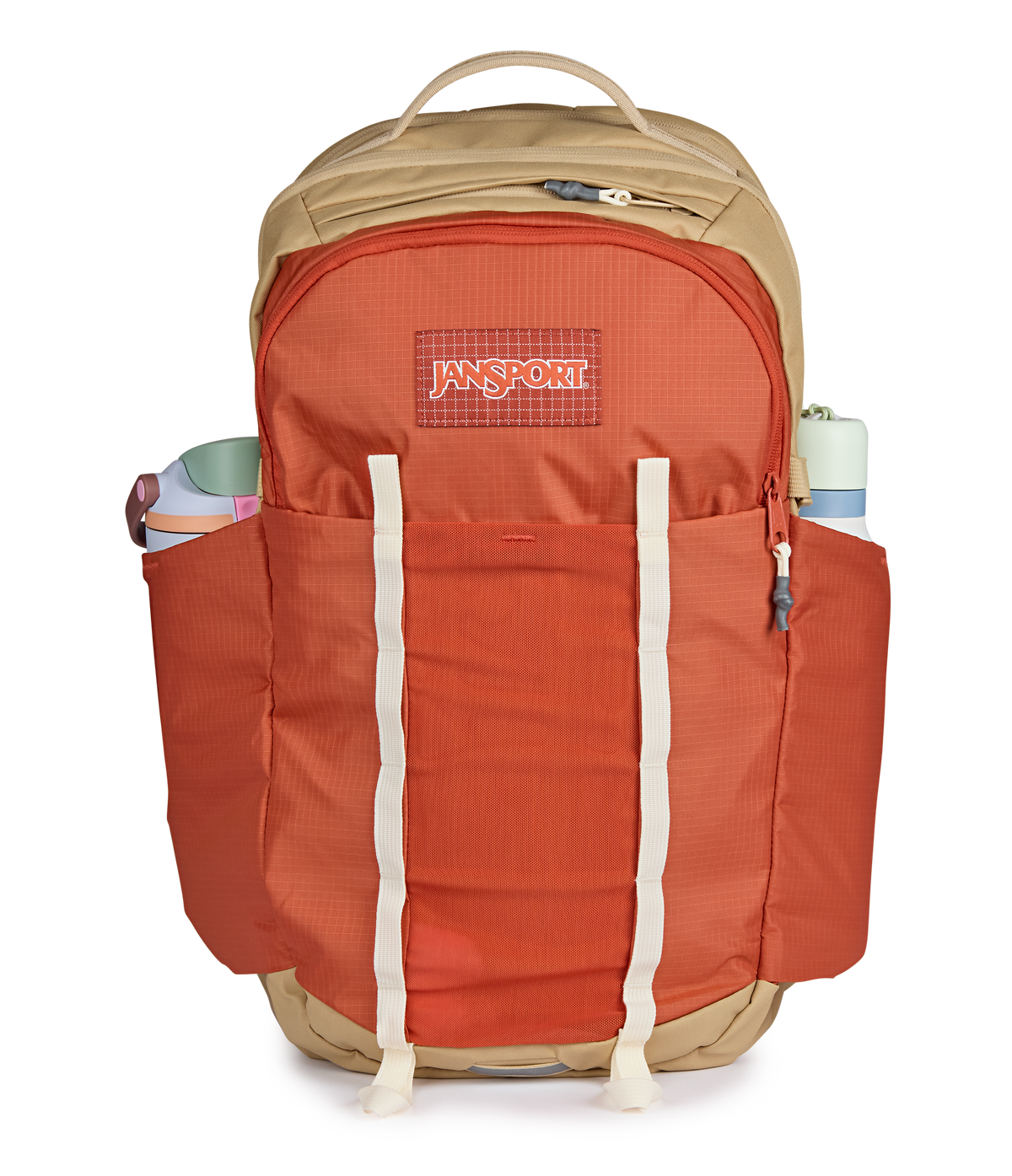 Jansport All Around Pack 34L in Dune Red — detail view
