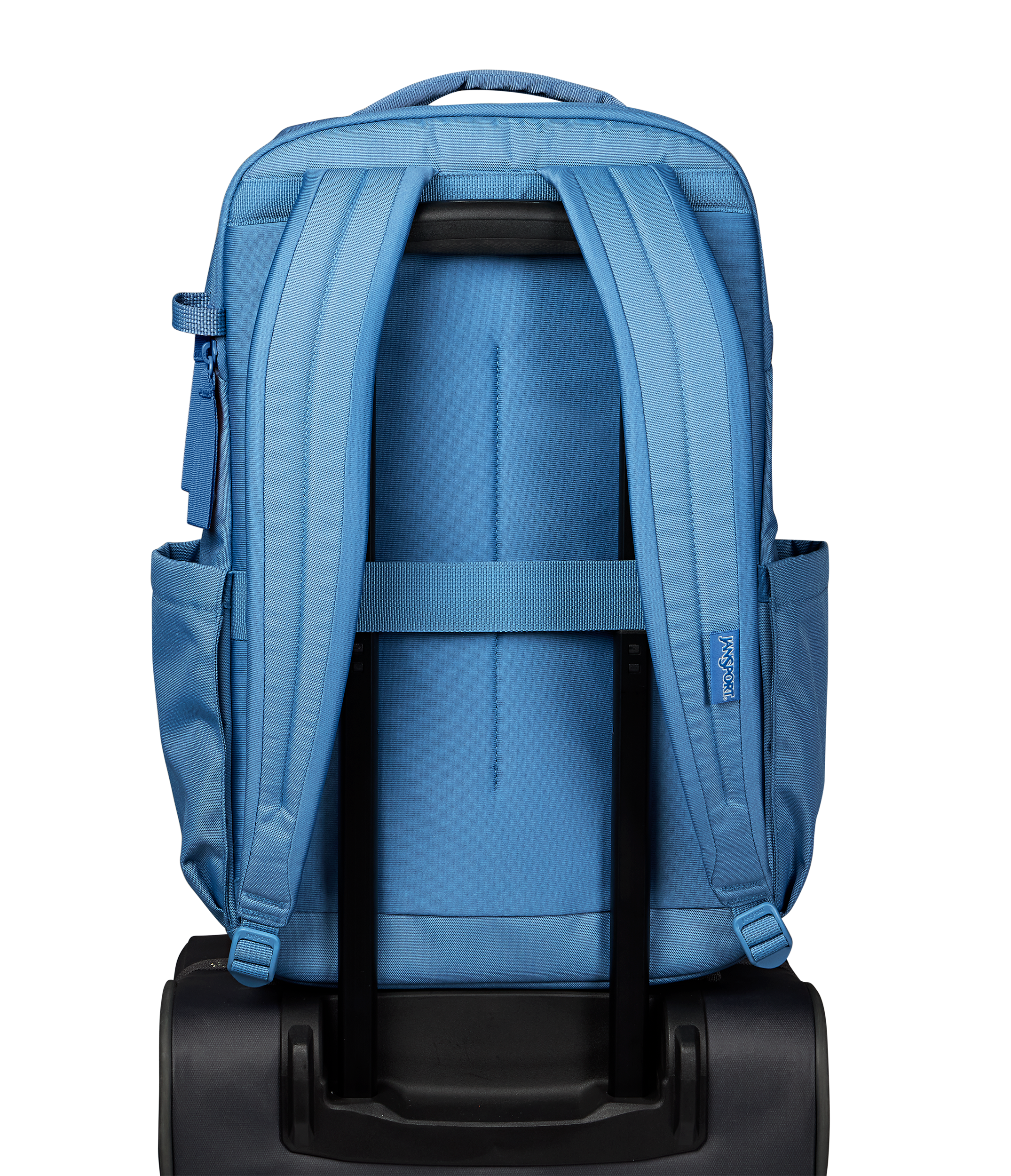 JanSport Good Latitude Travel Pack 30L in Elemental Blue — back view