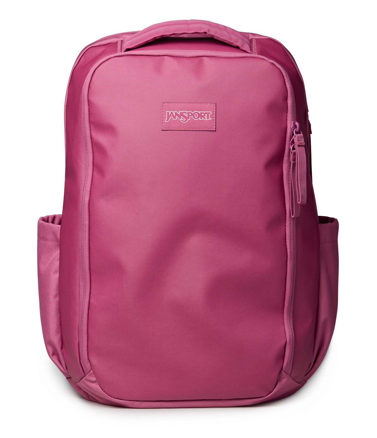 JanSport Good Latitude Travel Pack 30L in Mauve Haze — front view # color_Mauve Haze