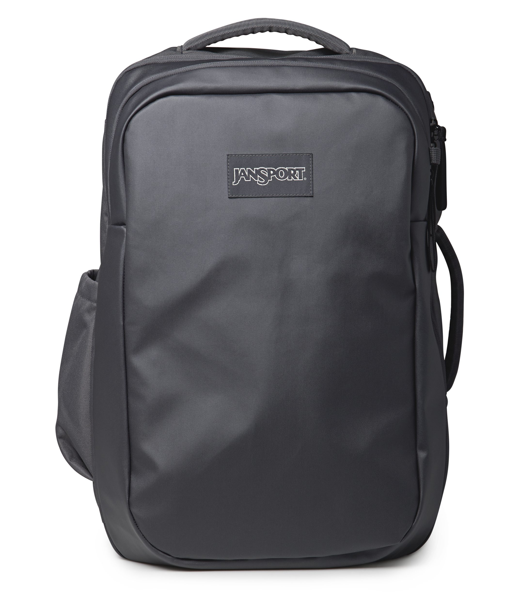 JanSport Good Latitude Travel Pack 40L in Smokey Grit — front view