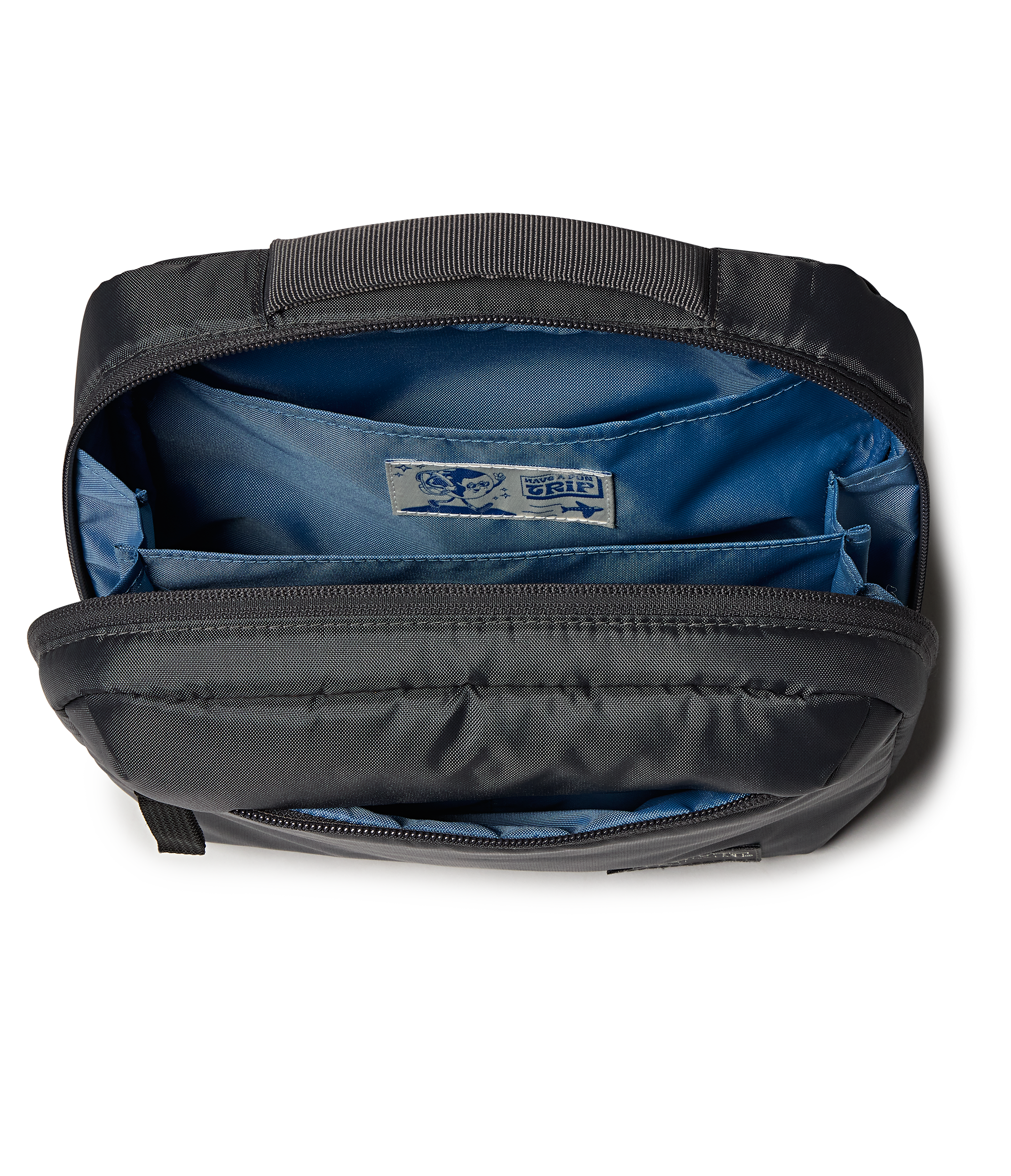 JanSport Good Latitude Tech Organizer in Smokey Grit — angle view 3