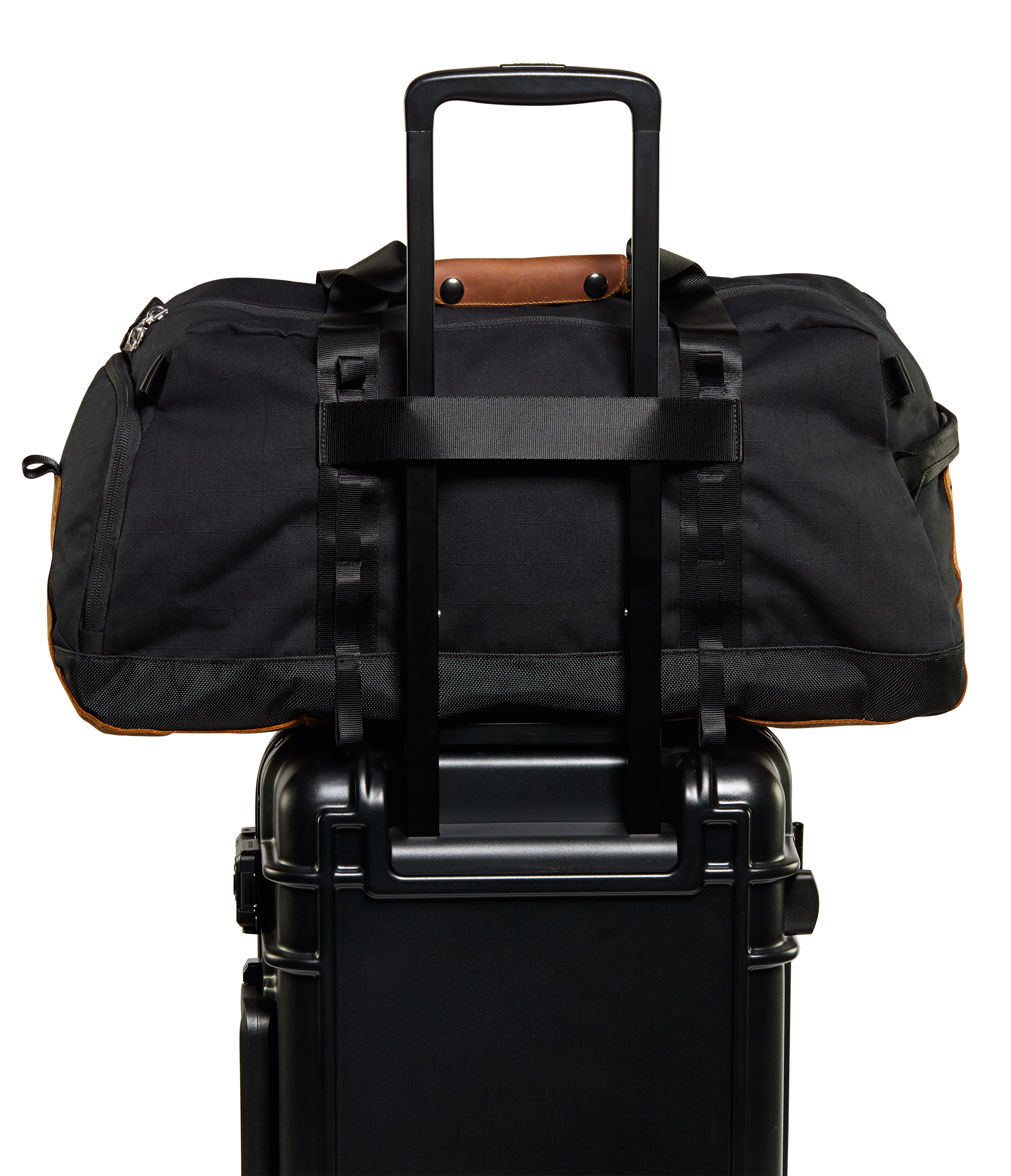 JanSport Smooth Ride Duffle in Black — back view