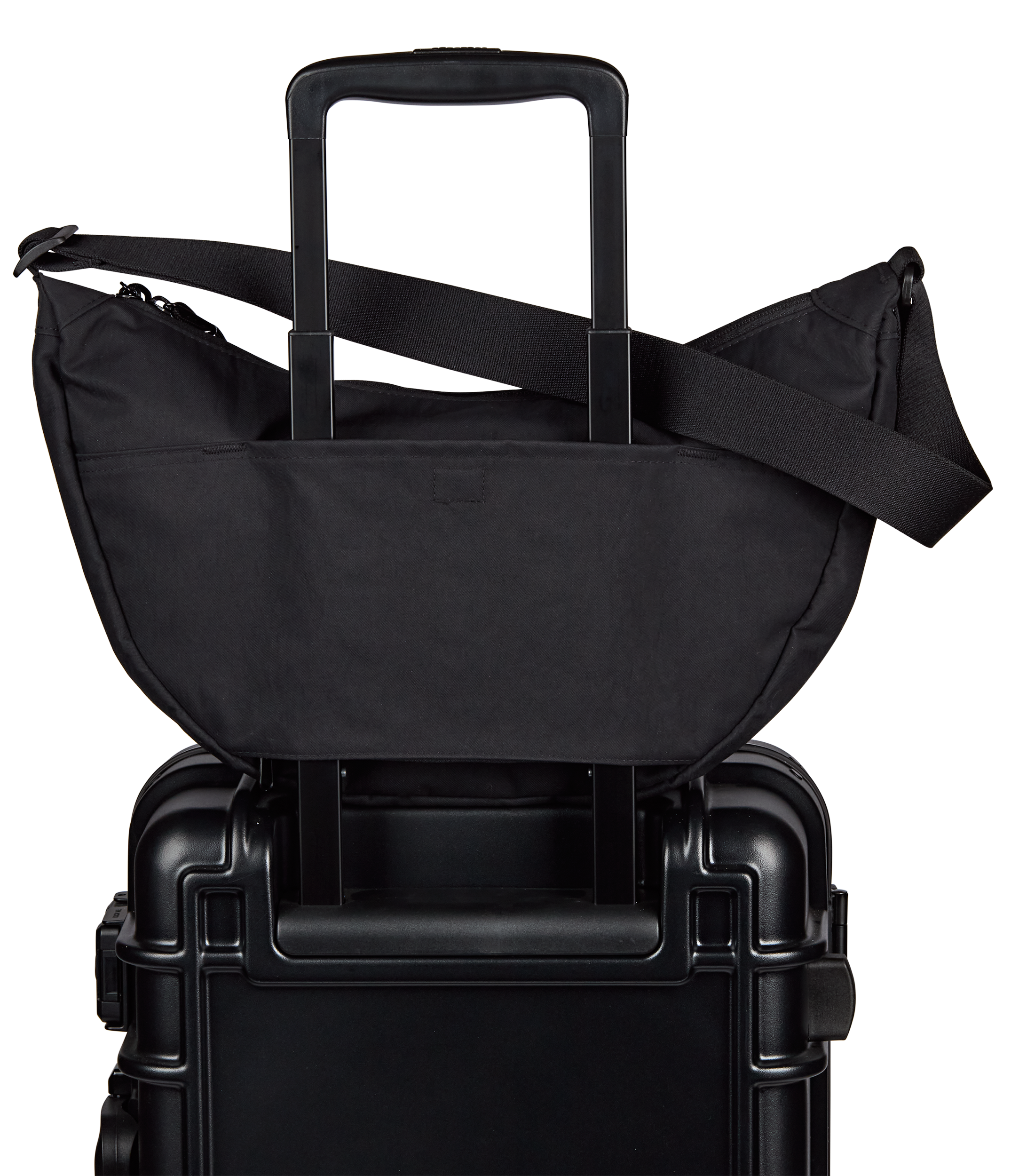 JanSport Unphased Crossbody Large in Black — back view