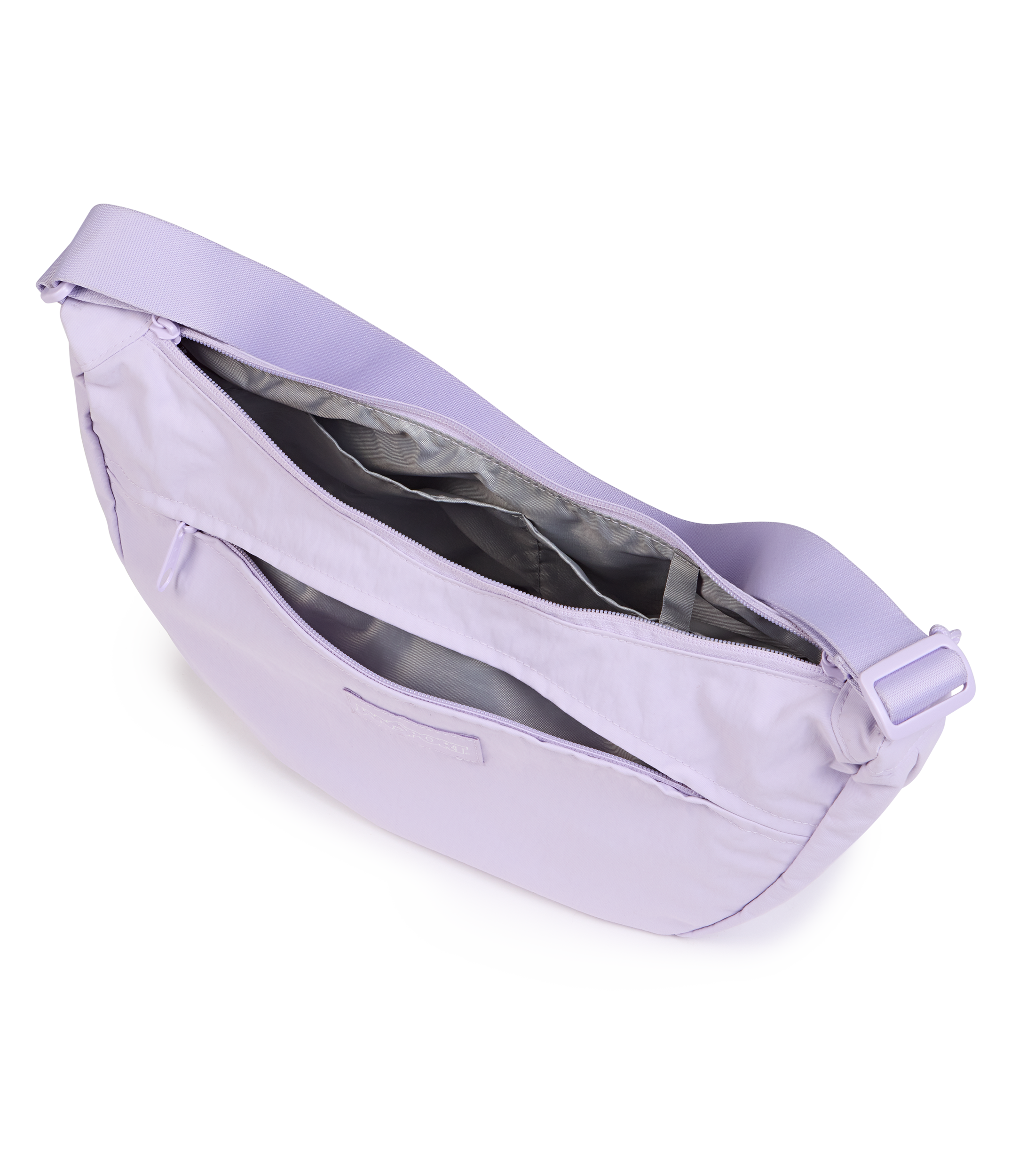 JanSport Unphased Crossbody Large in Pastel Lilac — angle view 5
