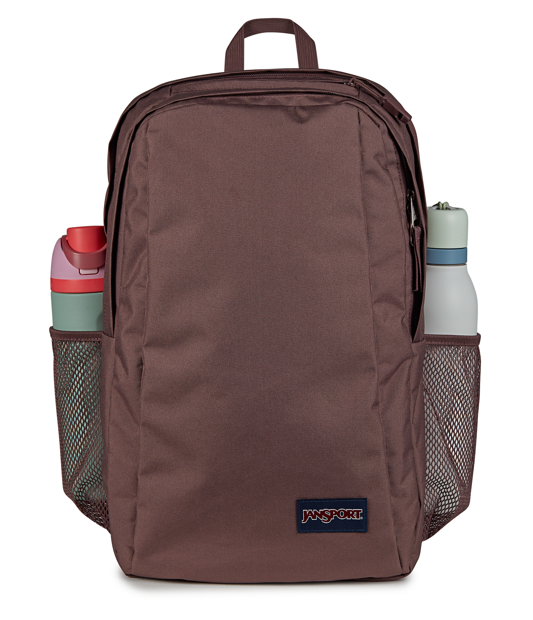 JanSport Campus Pack in Mahogany Haze — detail view