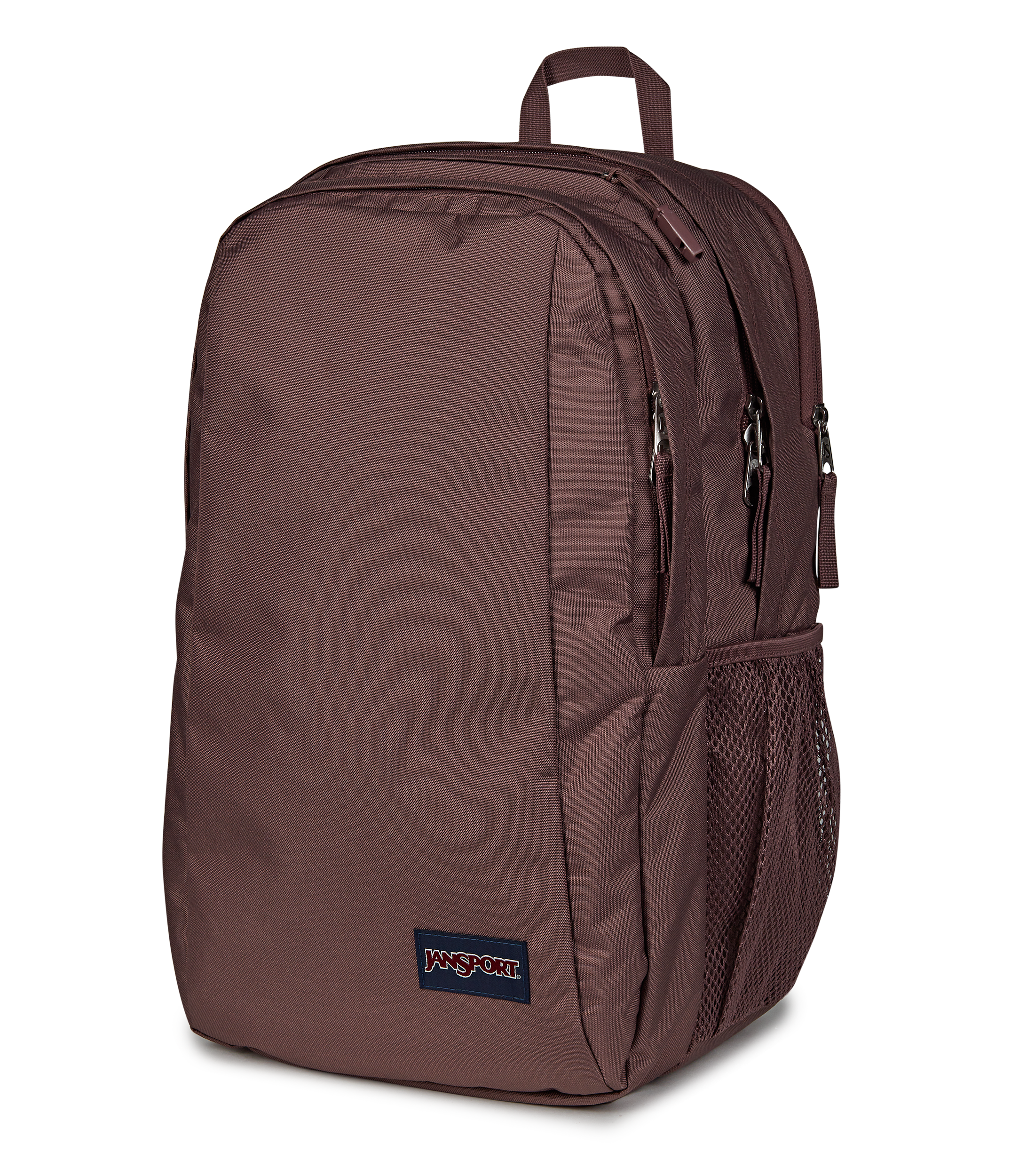 JanSport Campus Pack in Mahogany Haze — angle view 3