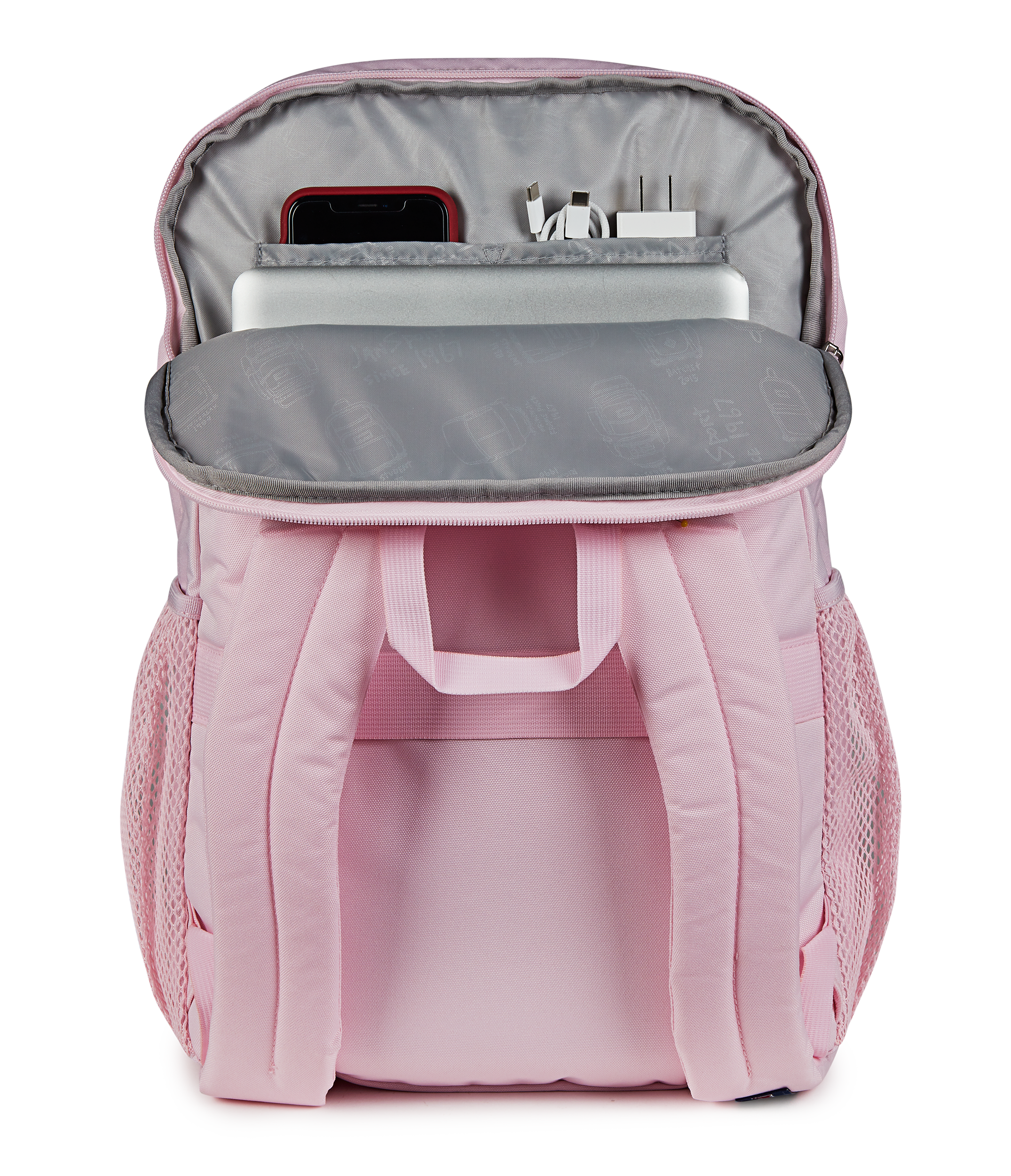 JanSport Campus Pack in Pink Ice — detail view 2
