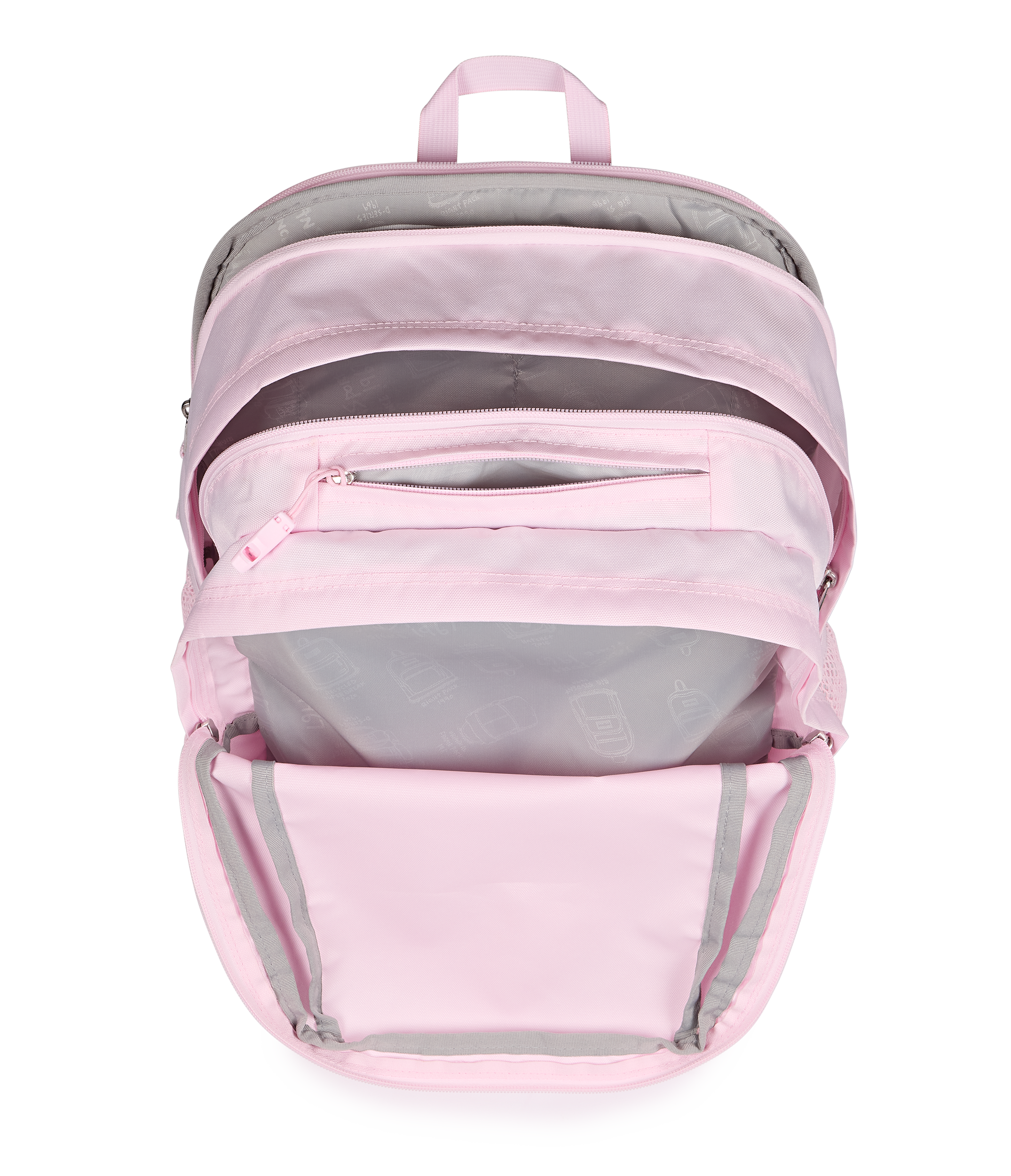 JanSport Campus Pack in Pink Ice — angle view 4
