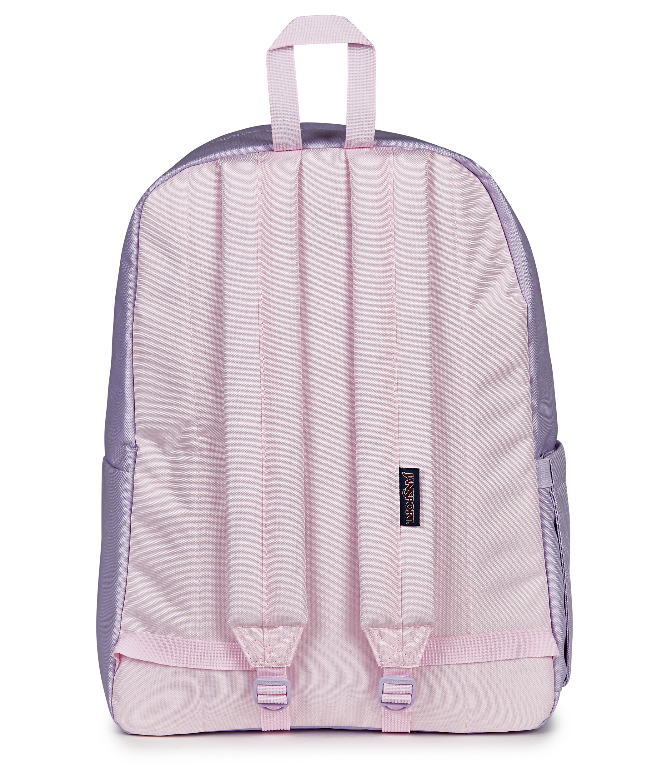 JanSport Superbreak Plus Charmed in Charmed Pastel Lilac — back view