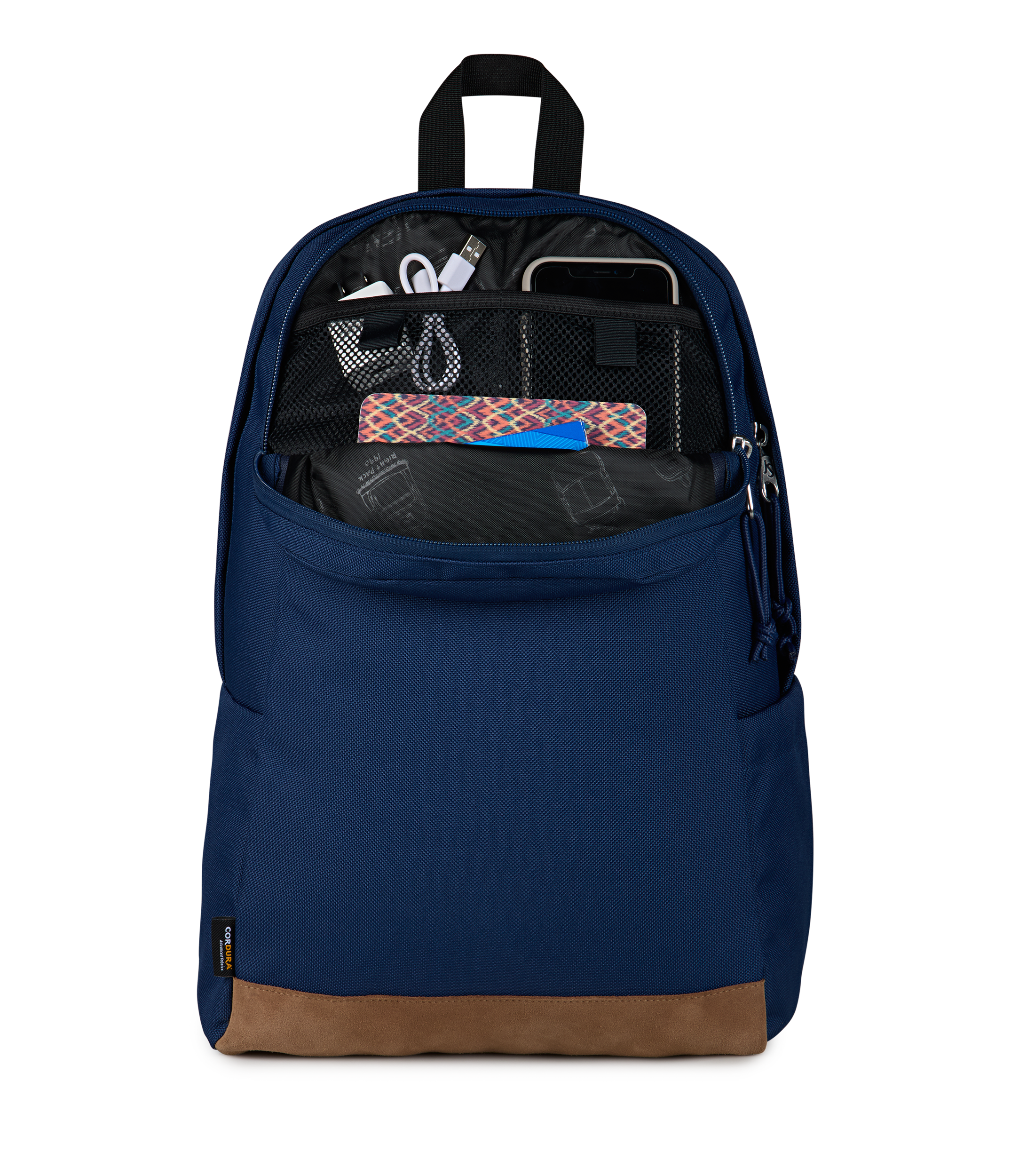JanSport Right Pack Sleek in Navy — detail view 3