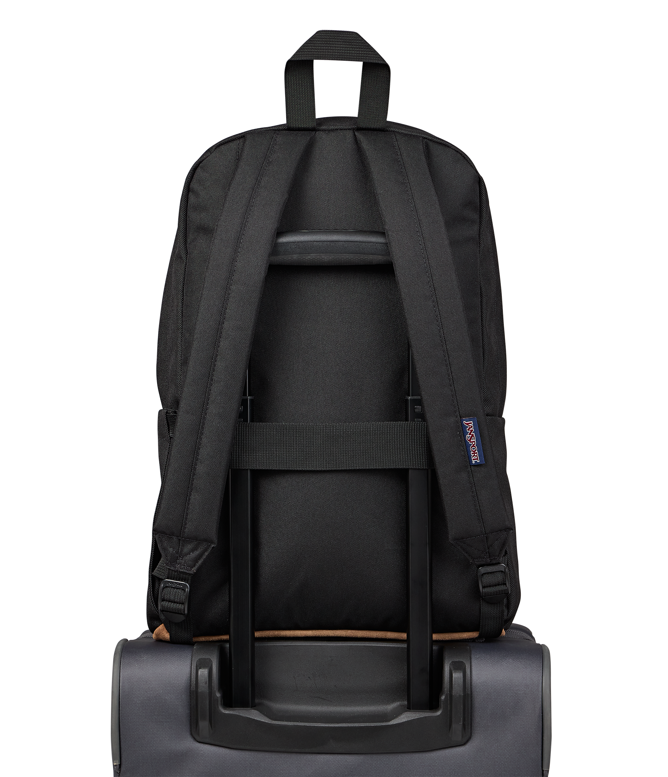 JanSport Right Pack Sleek in Black — back view