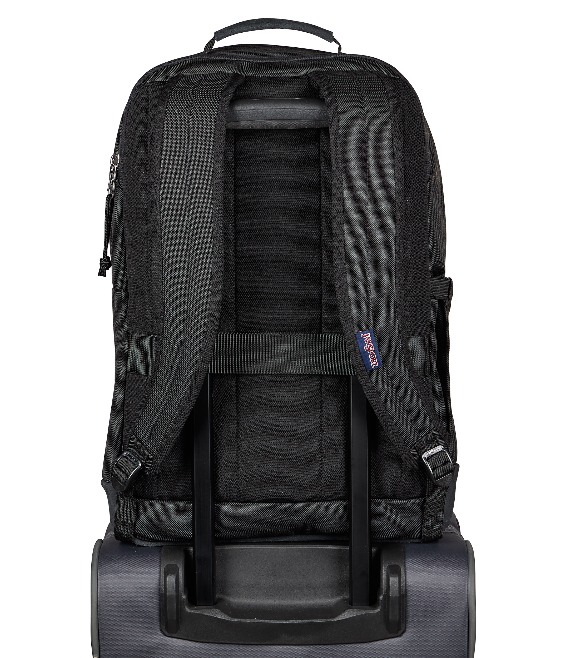 JanSport Right Pack Signature in Black — back view