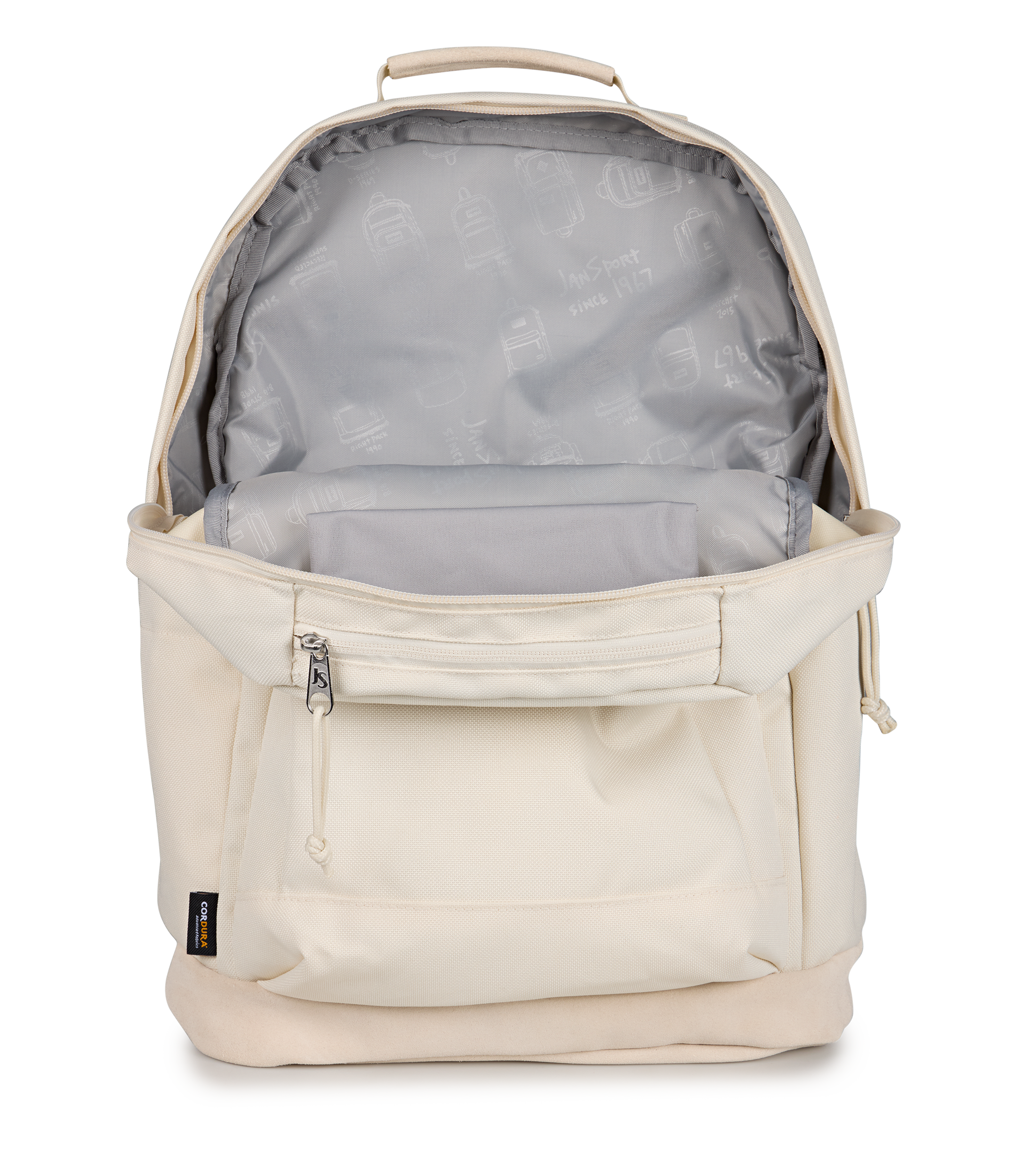 JanSport Right Pack Signature in Moon Flower — angle view 4