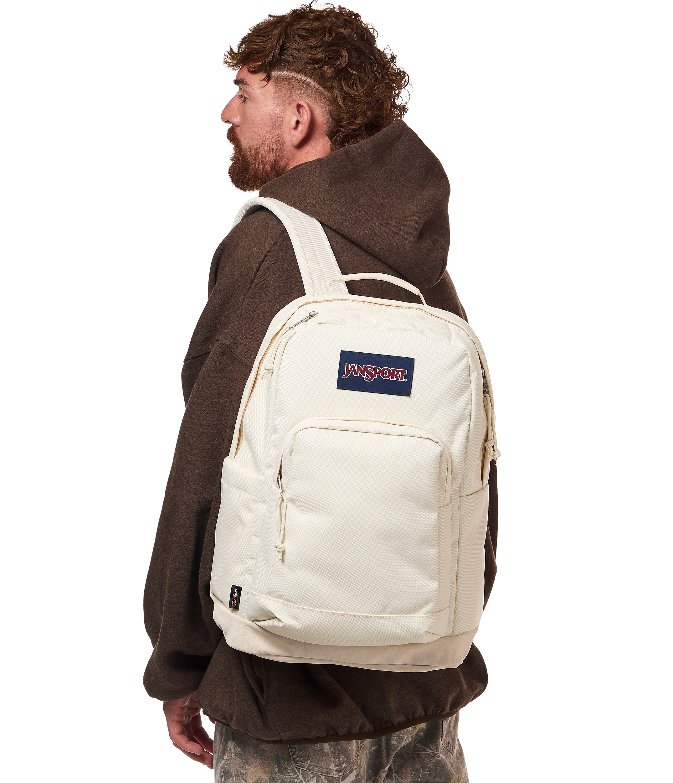 JanSport Right Pack Signature in Moon Flower — angle view 2