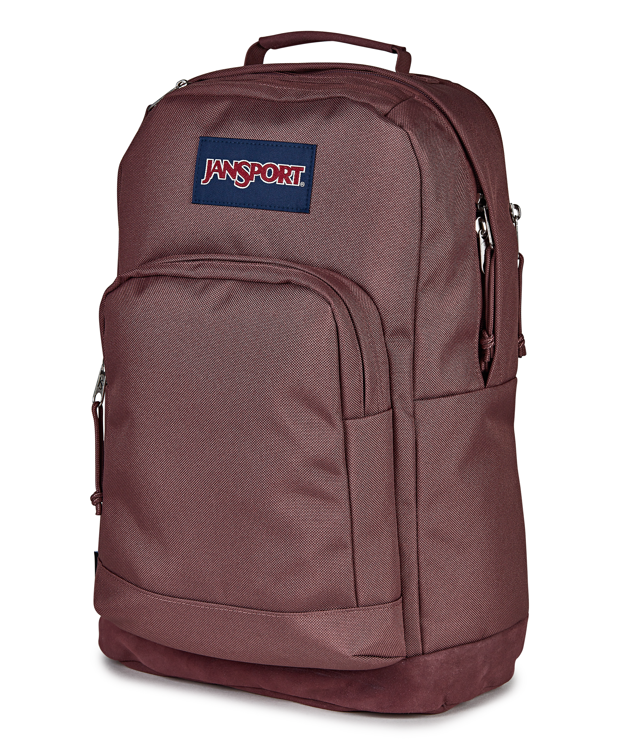 JanSport Right Pack Signature in Mahogany Haze — angle view 3