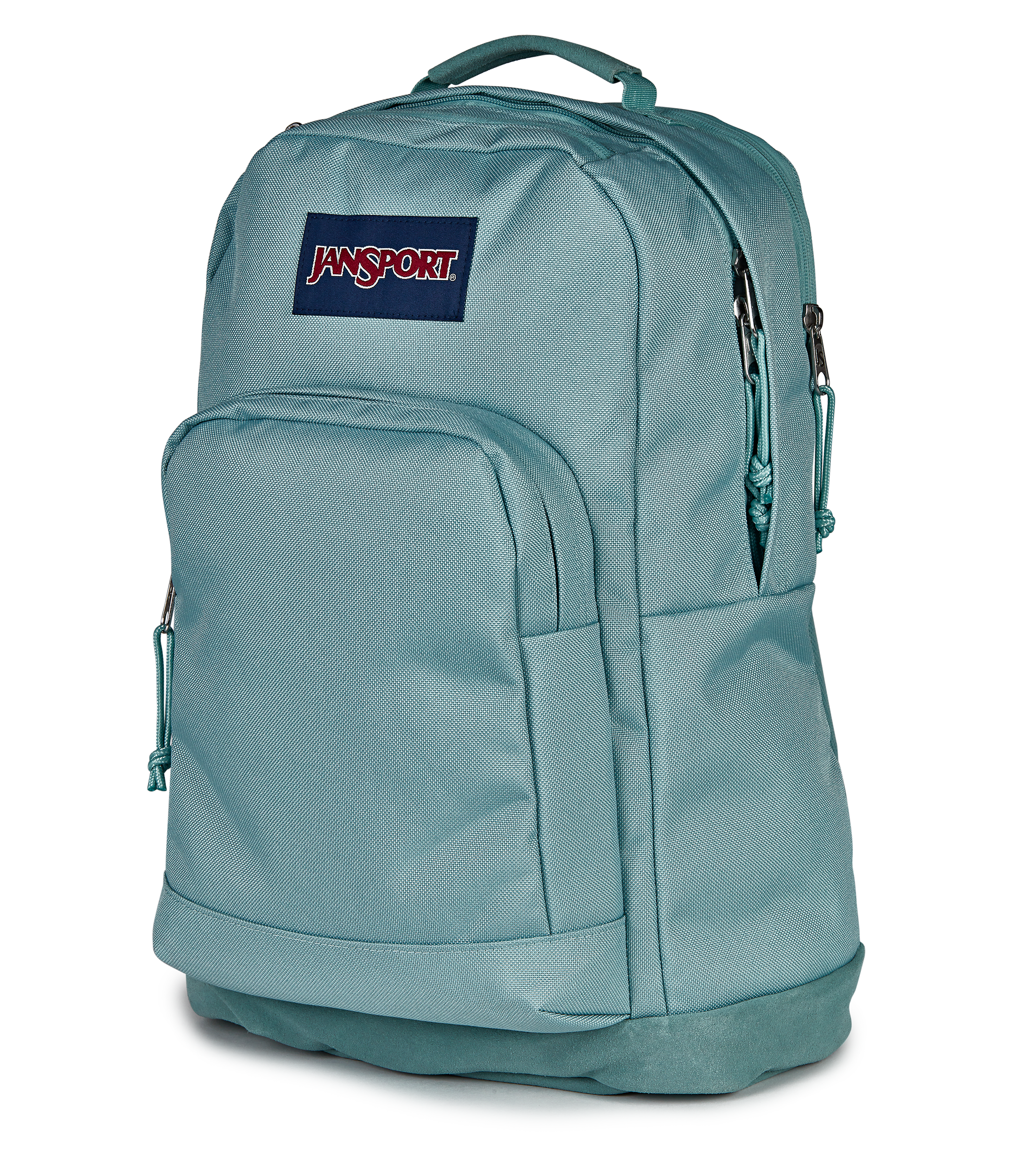 JanSport Right Pack Signature in Faded Sage — angle view 3