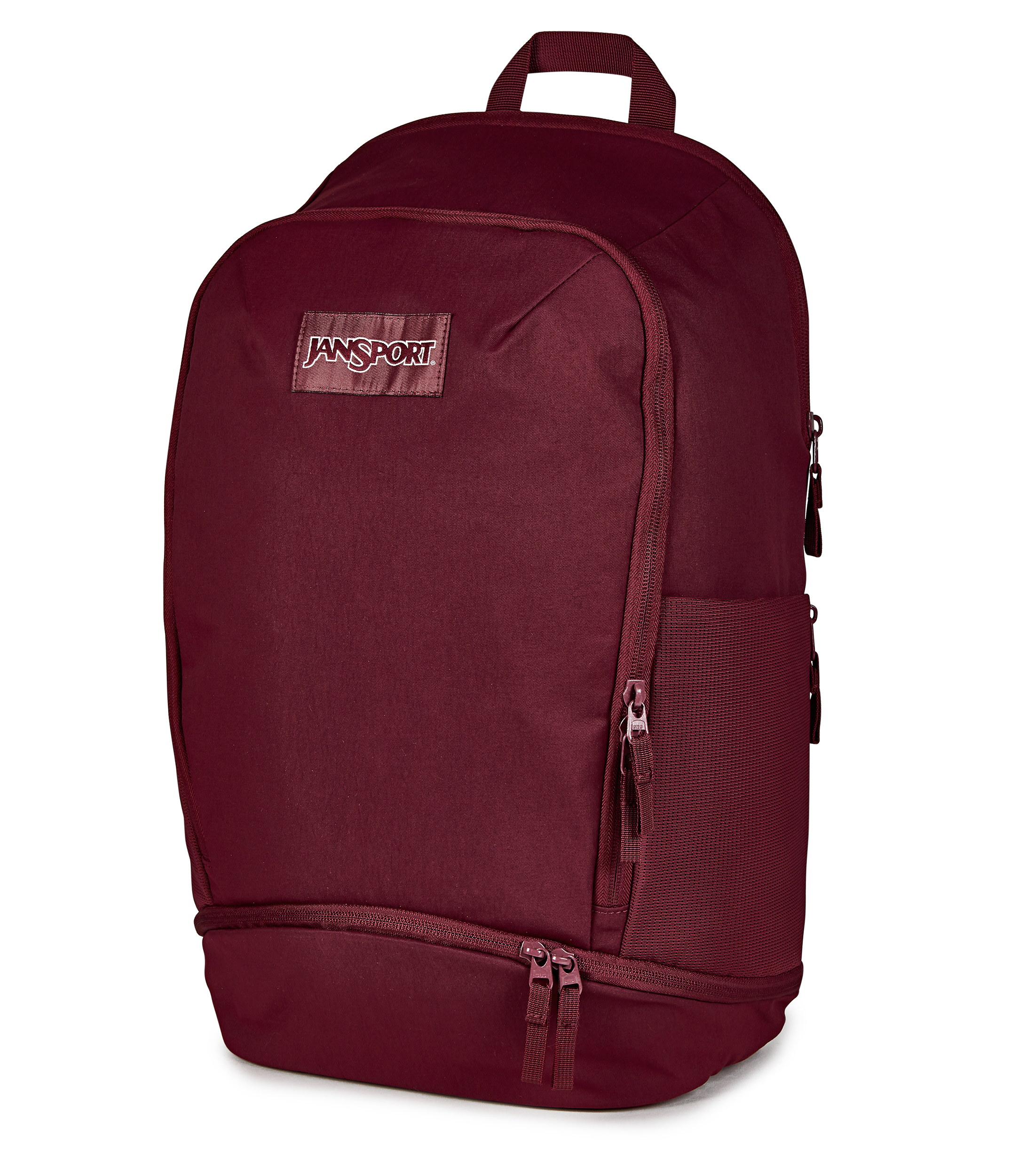 JanSport Serenity Pack in Cherry Lacquer — angle view 3