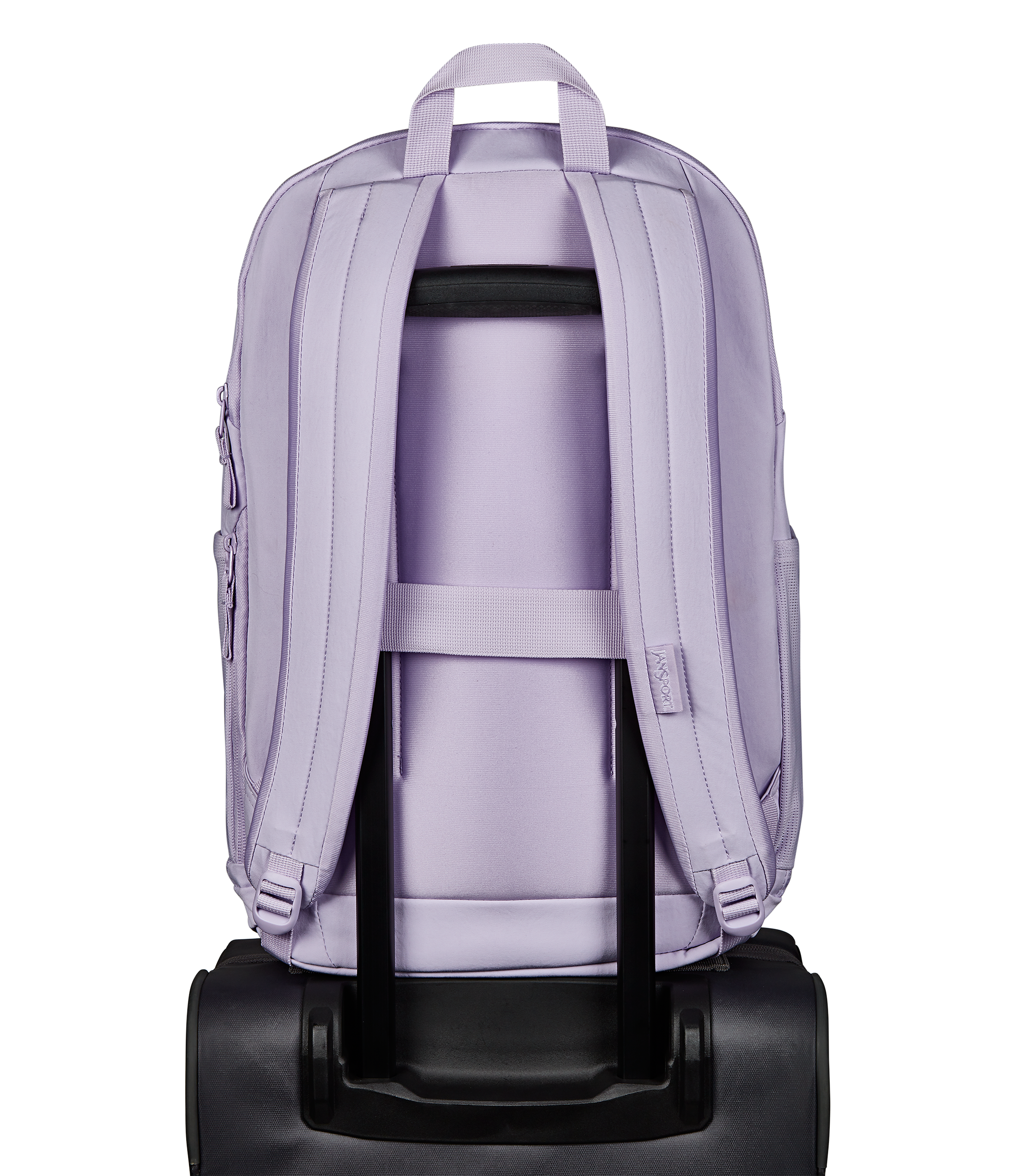 JanSport Serenity Pack in Pastel Lilac — back view