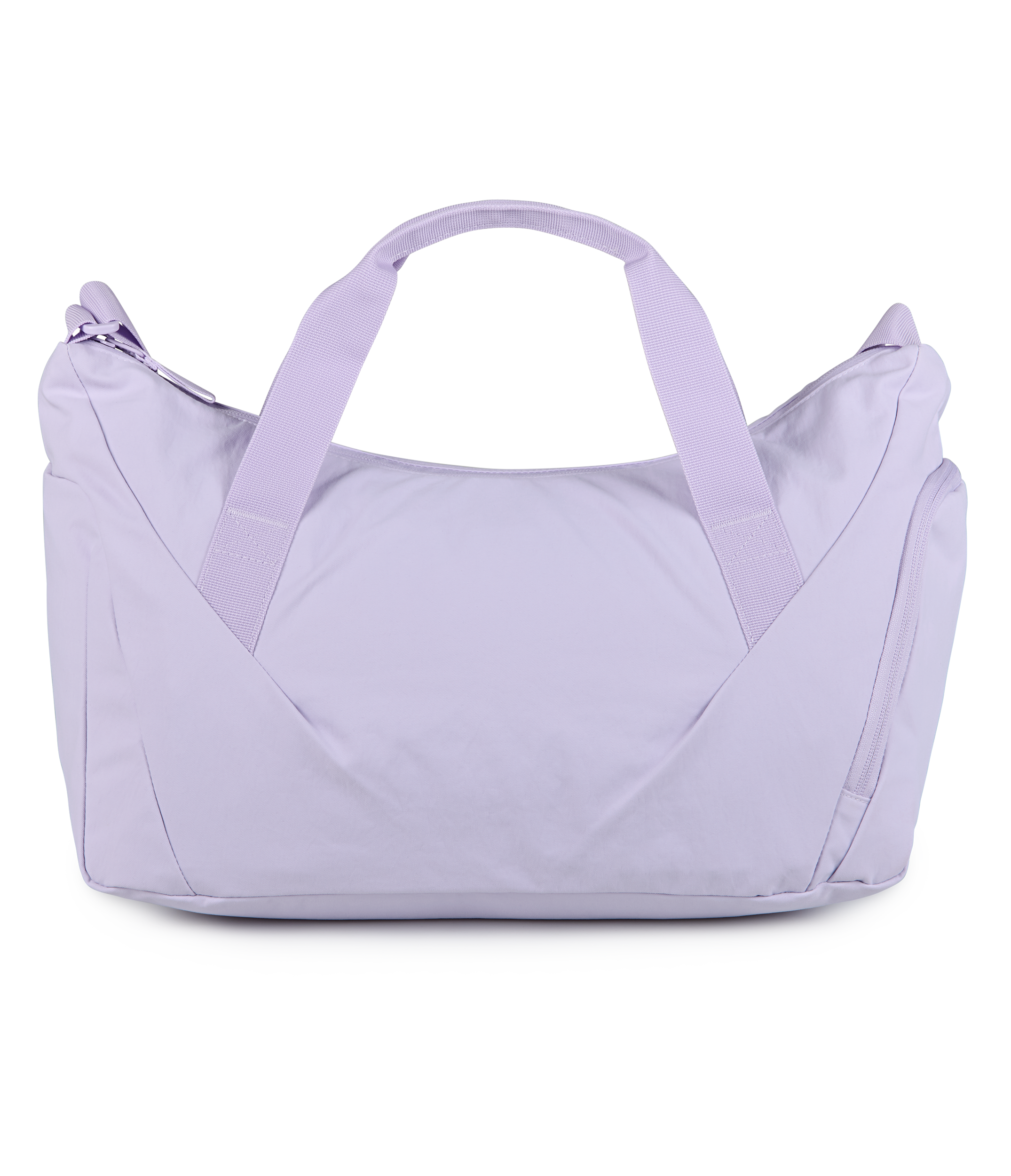 JanSport Recharge Gym Bag Medium in Pastel Lilac — back view