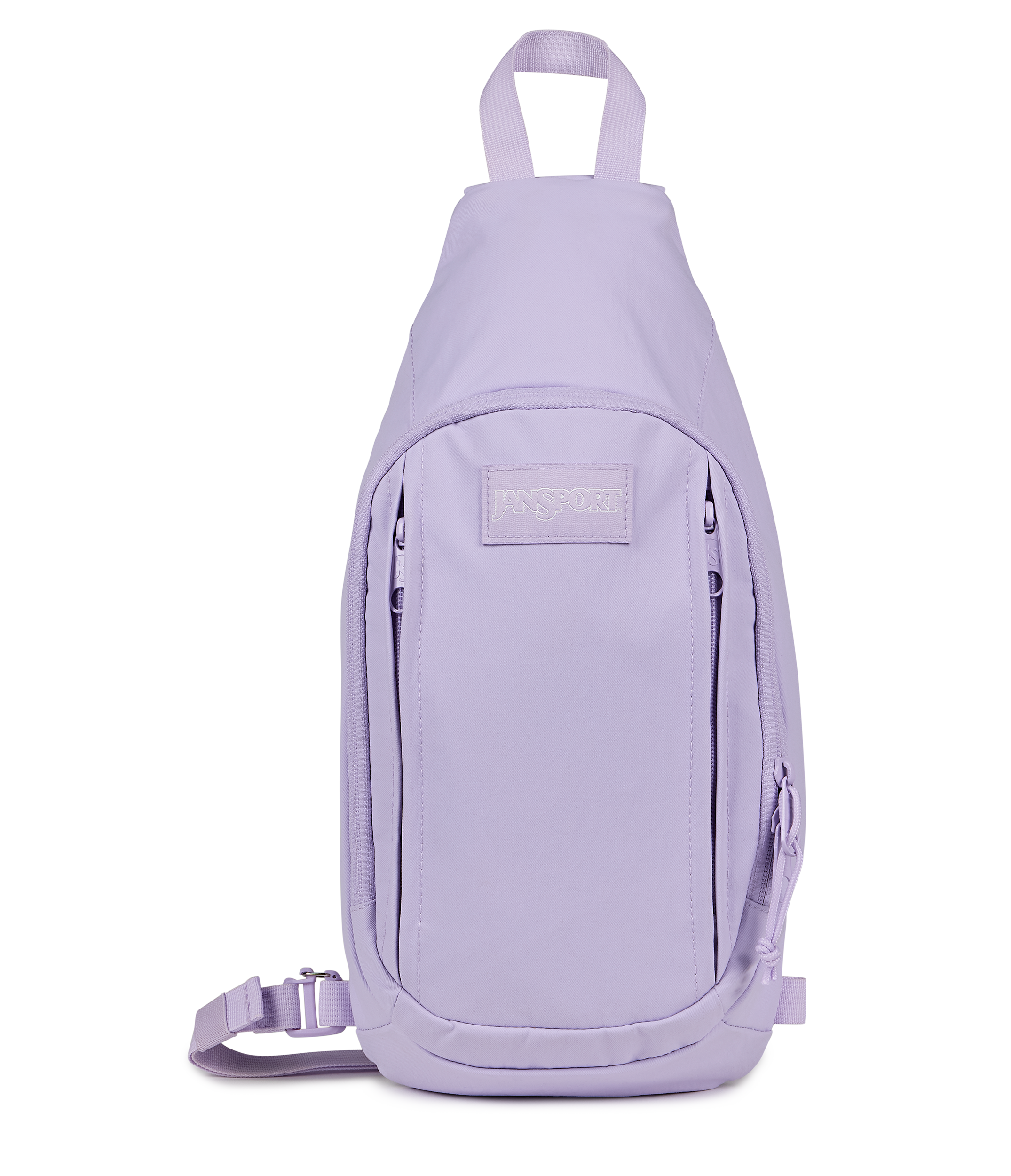 JanSport Move Sling FX in Pastel Lilac — front view