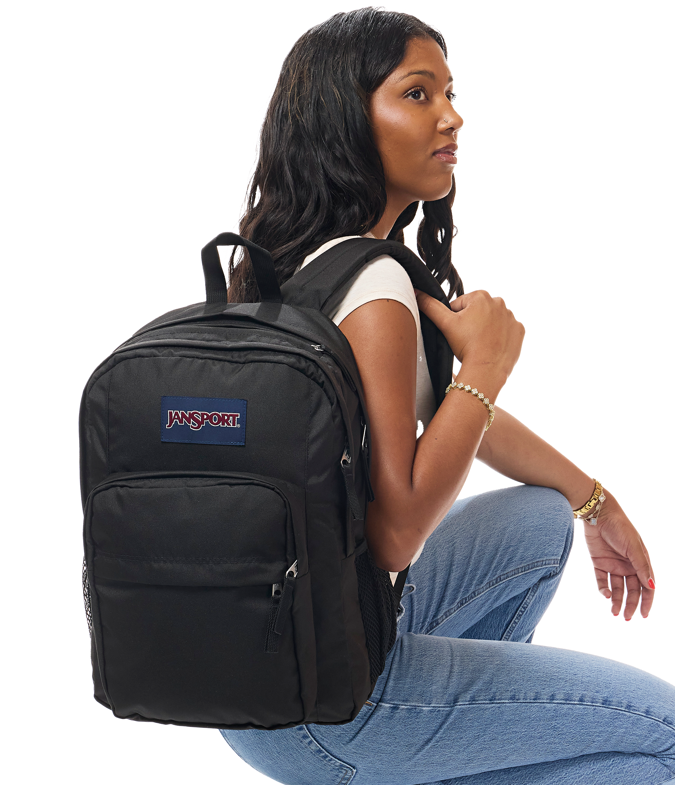 JanSport Big Plans in Black — angle view 2