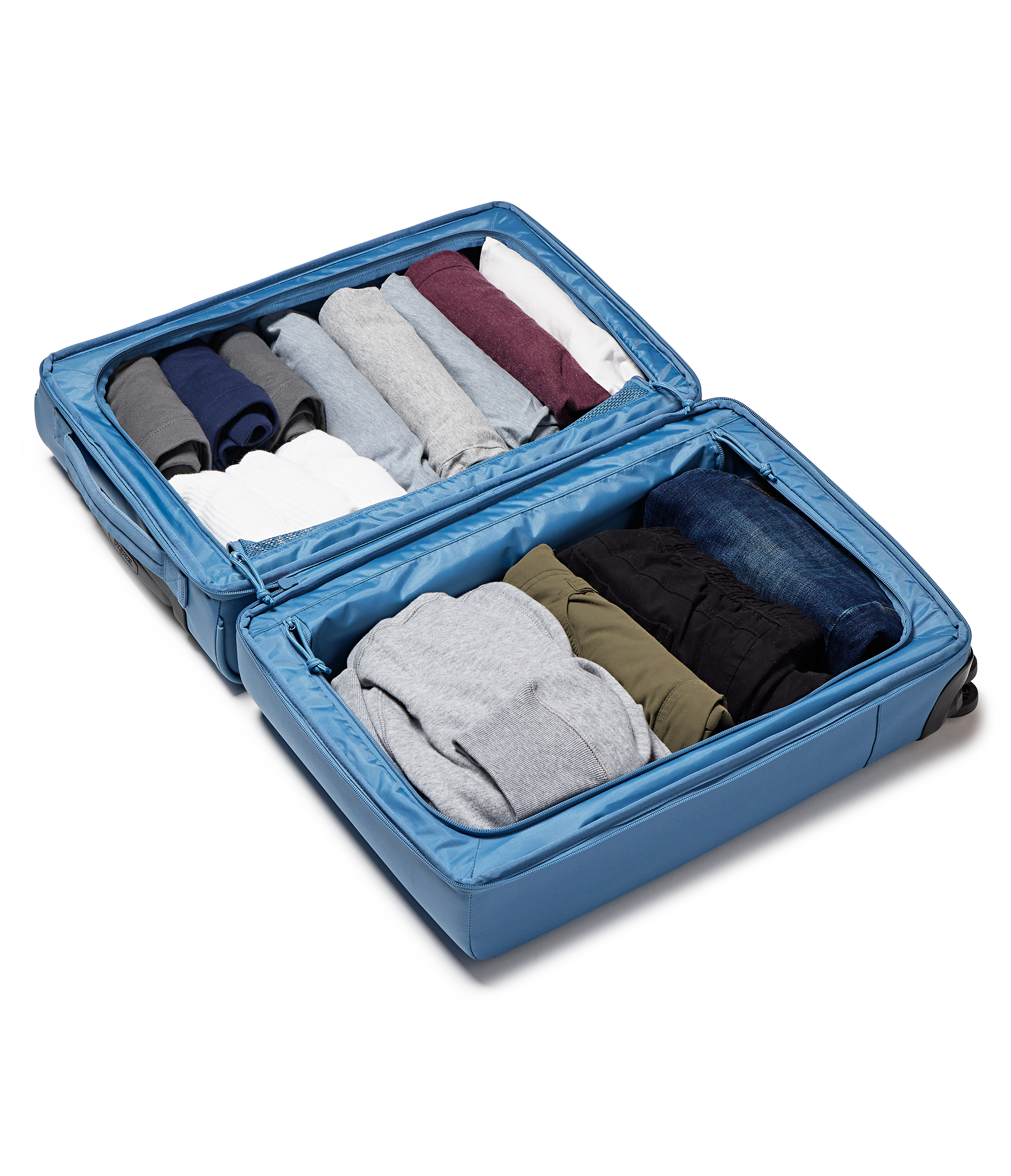 JanSport Good Latitude 22" Carry On in Elemental Blue — detail view 3