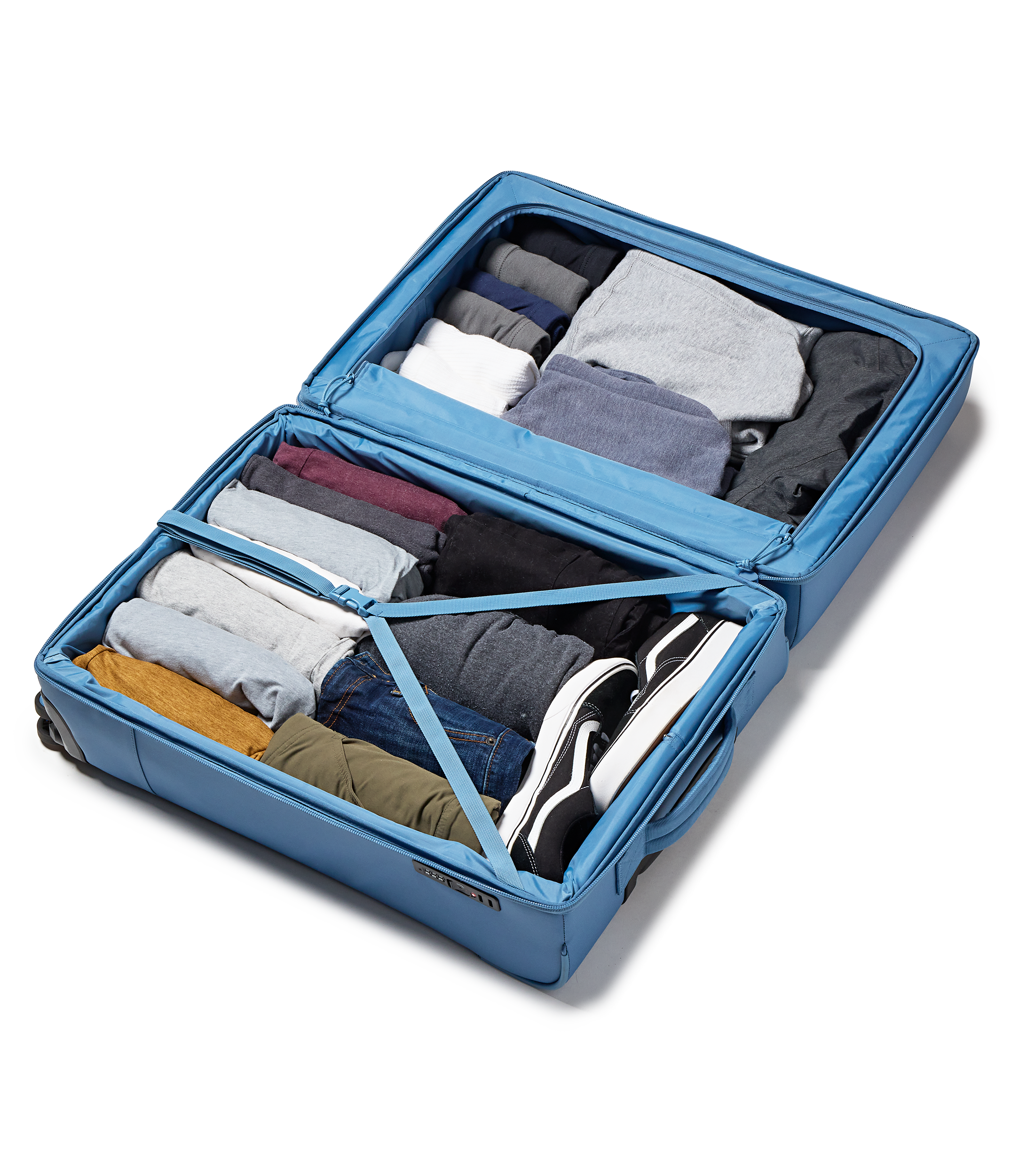 JanSport Good Latitude 26" Checked in Elemental Blue — detail view 3