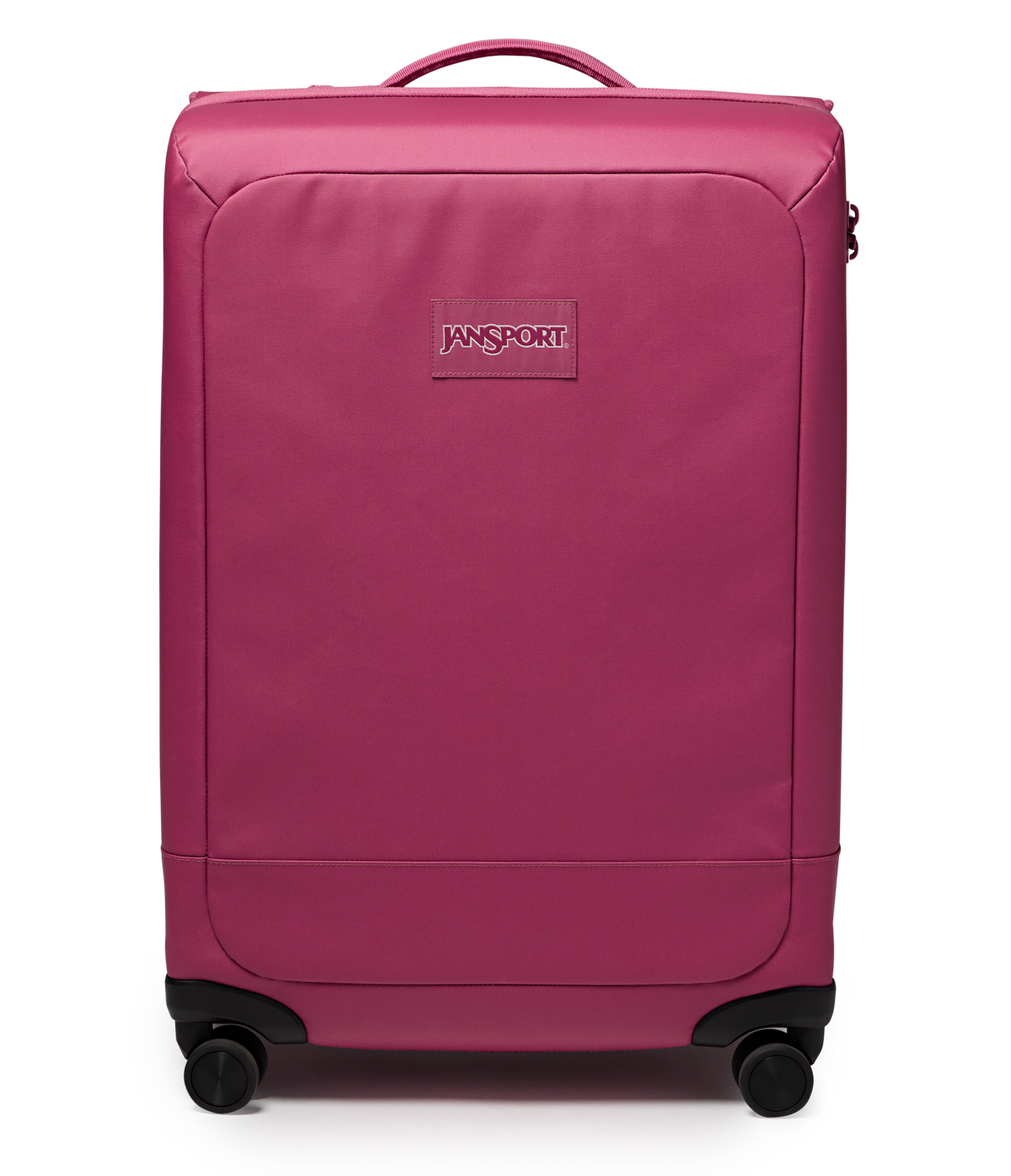 JanSport Good Latitude 26" Checked in Mauve Haze — front view # color_Mauve Haze