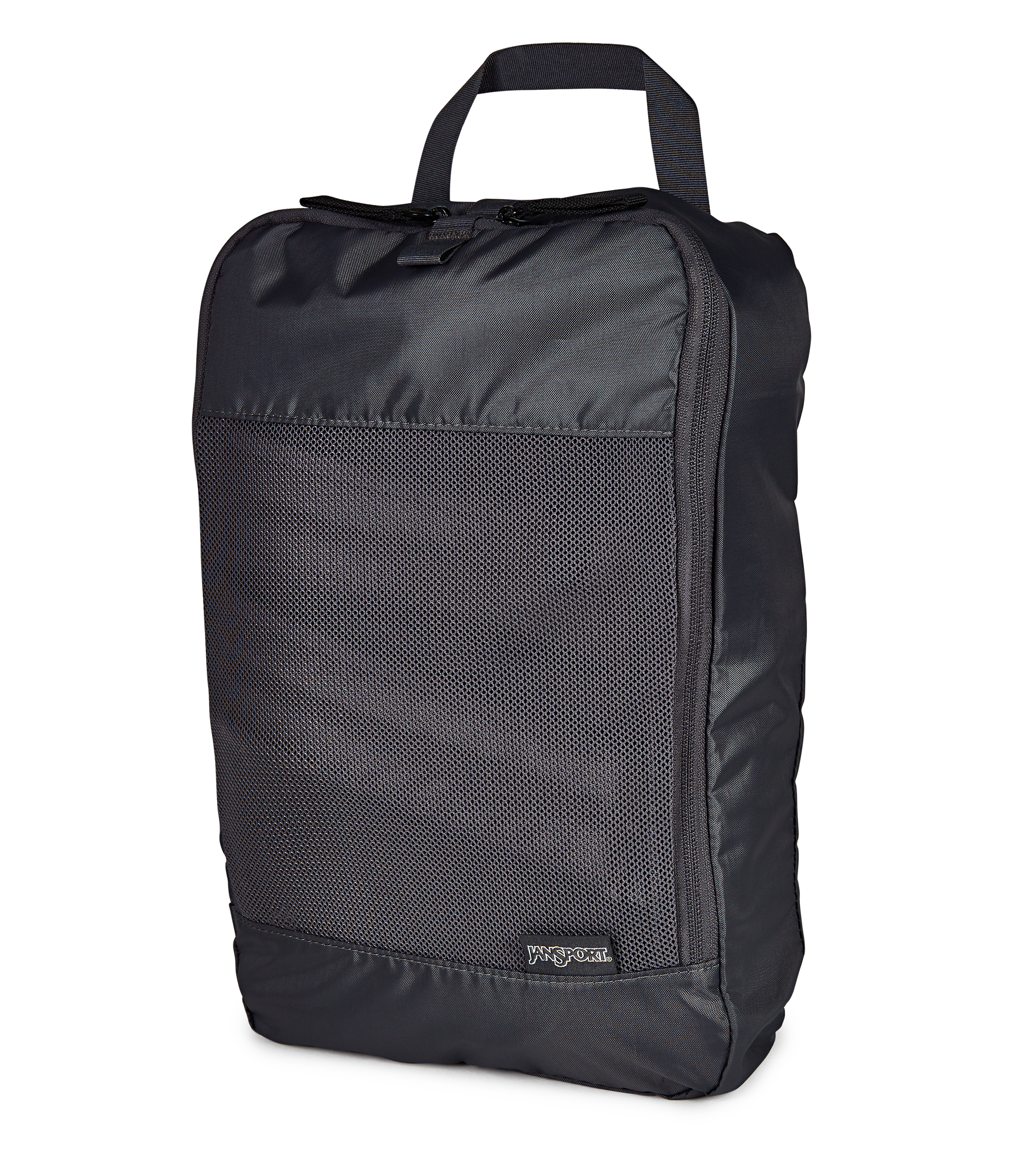 JanSport Good Latitude Convertible Duffel in Smokey Grit — detail view 4