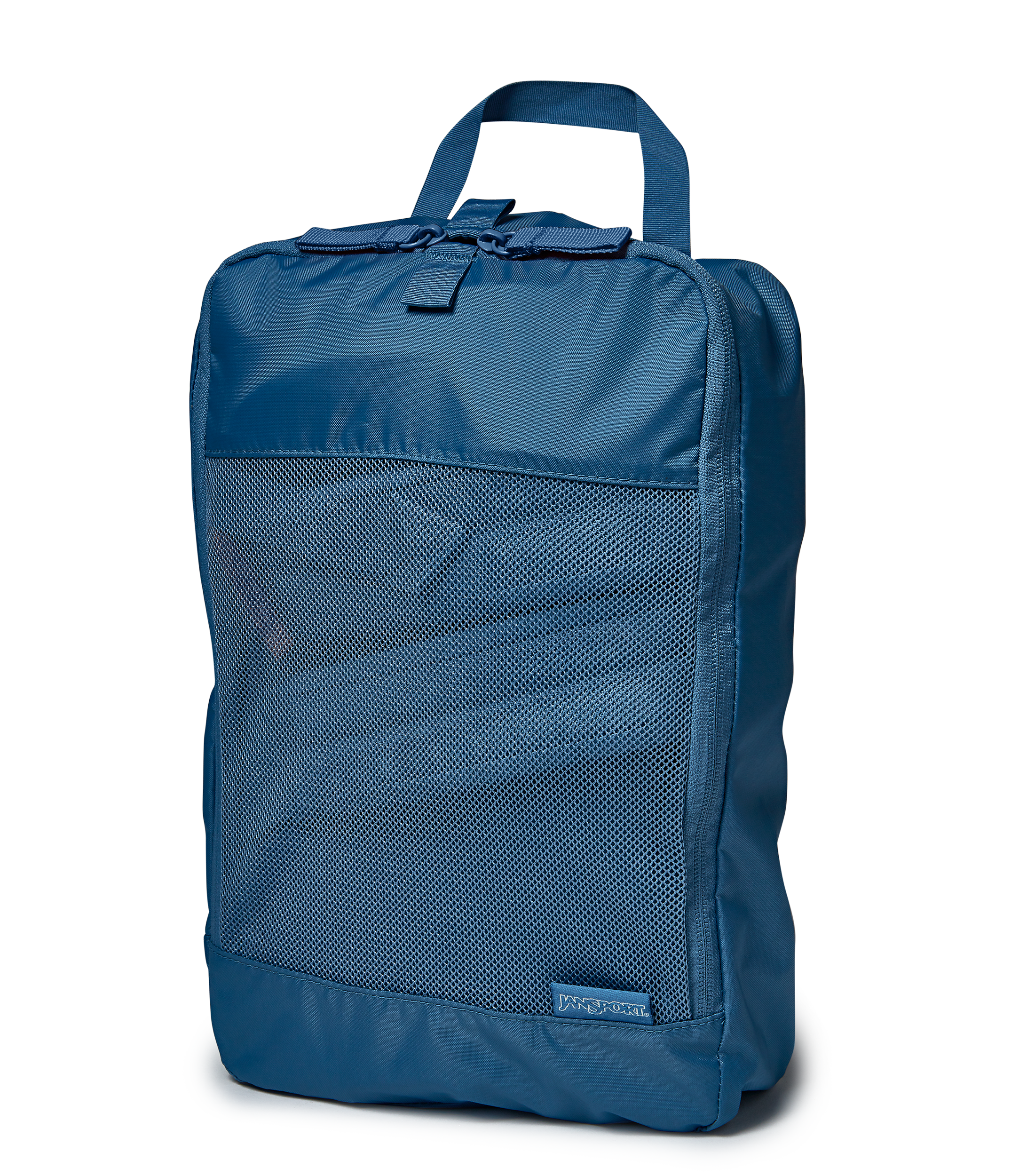 JanSport Good Latitude Convertible Duffel in Elemental Blue — detail view 4