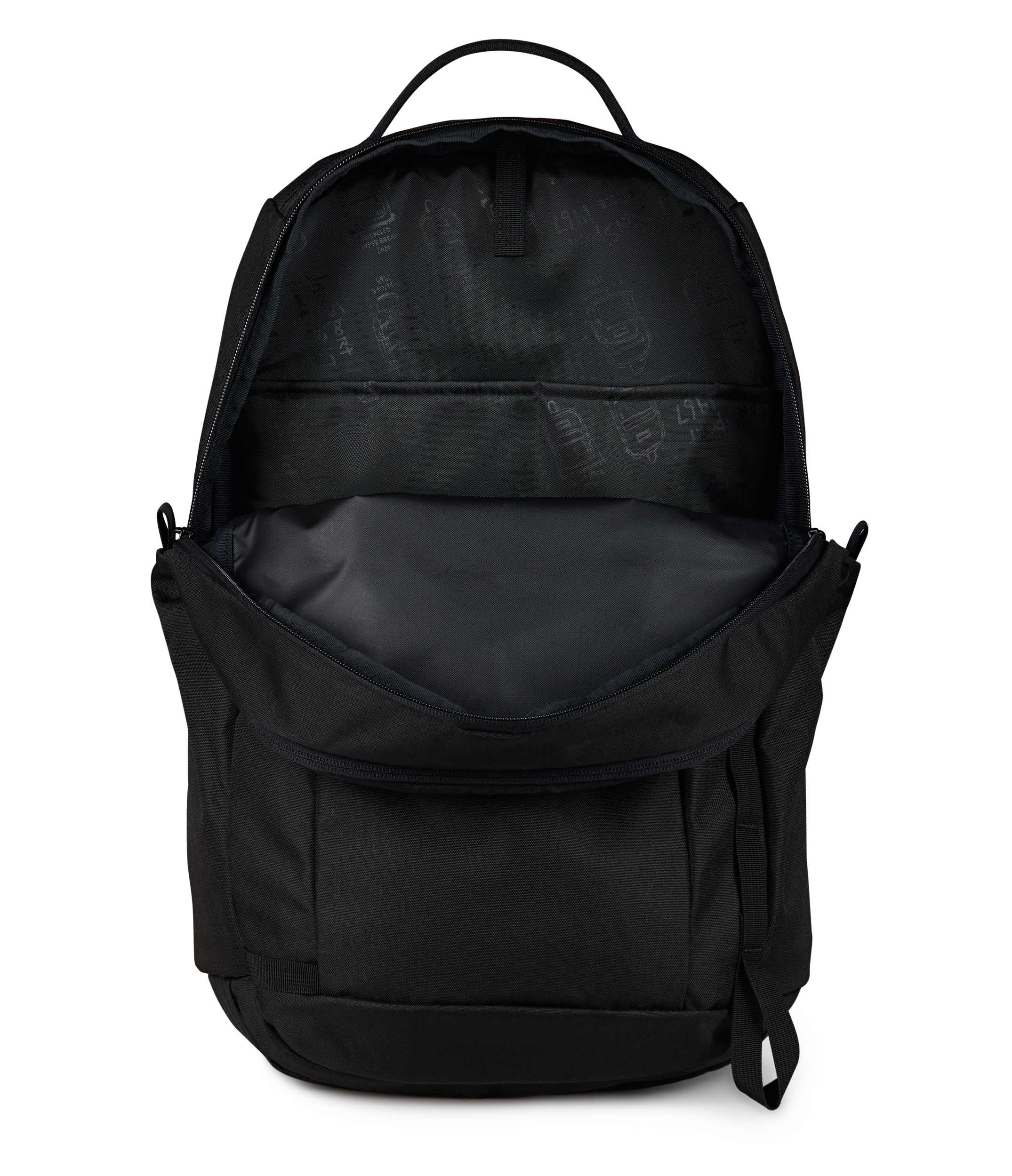 JanSport All Around Pack 26L in Black — angle view 4