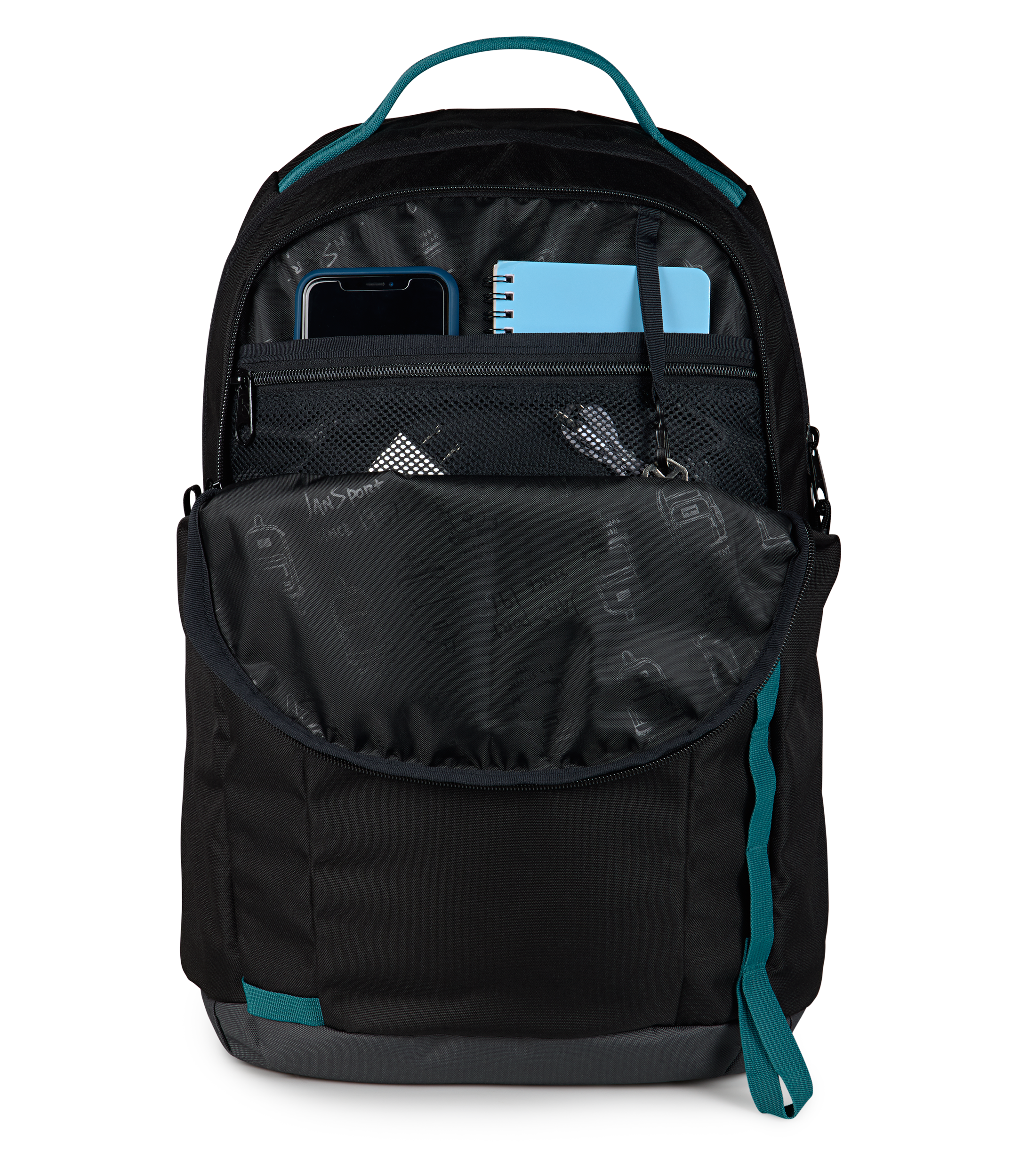 JanSport All Around Pack 26L in Smokey Grit — detail view 3